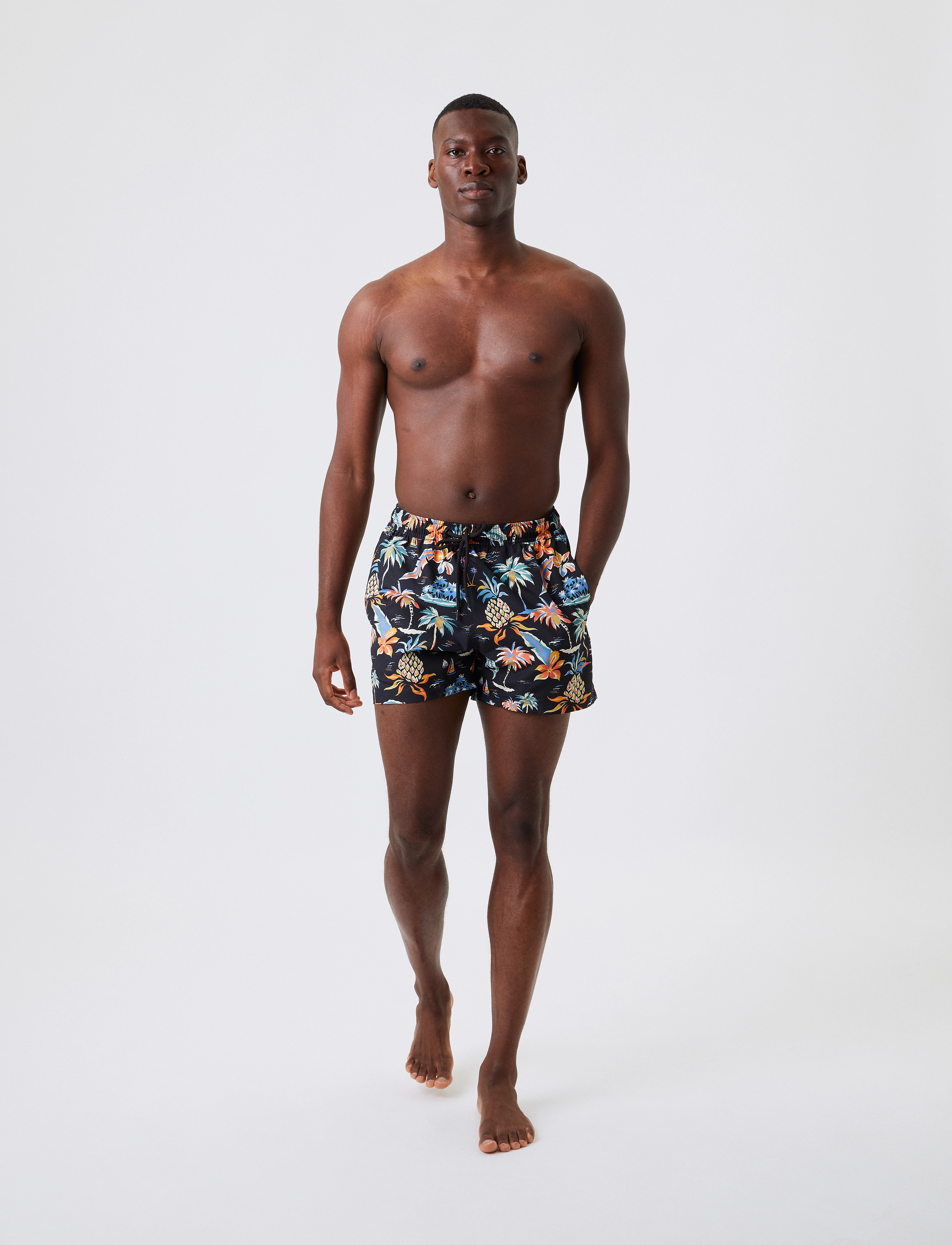 Björn Borg - BORG PRINT SWIM SHORTS - bb paradiso 1 - 4