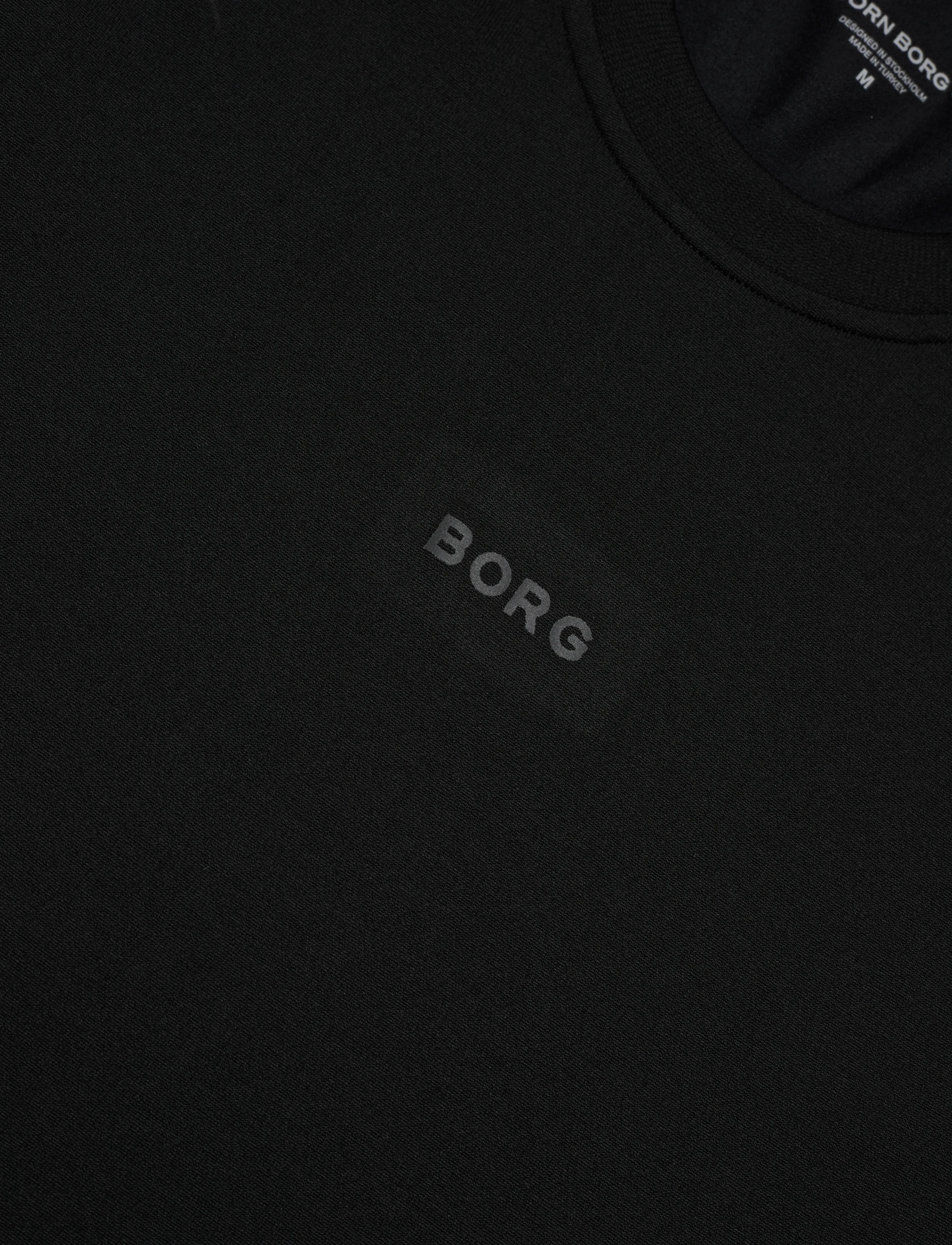 Björn Borg - BORG RUNNING SEAMLESS T-SHIRT - black beauty - 2