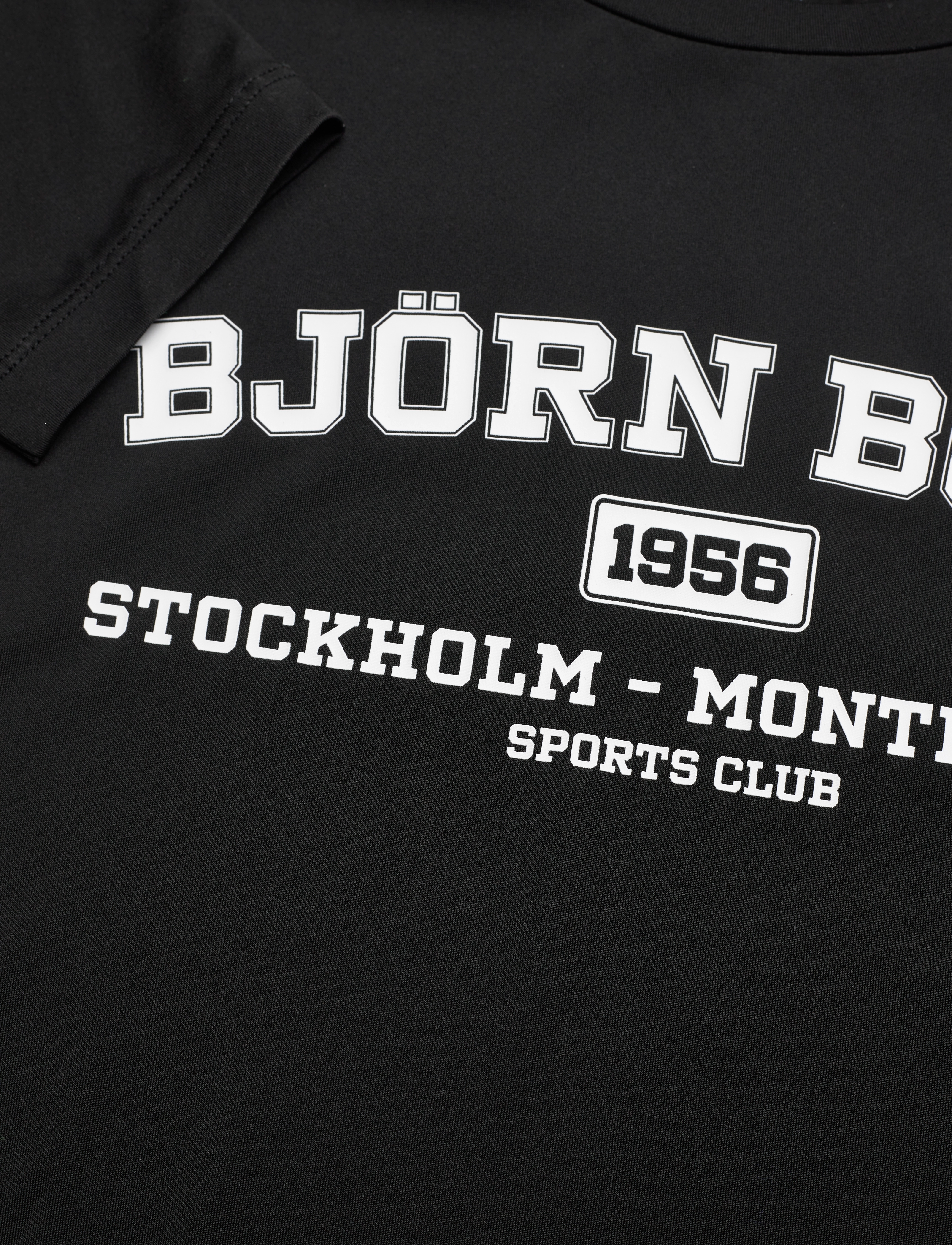 Björn Borg - BORG GRAPHIC LONG SLEEVE T-SHIRT - black beauty - 2