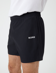 Björn Borg - BORG ESSENTIAL ACTIVE SHORTS - najniższe ceny - black beauty - 5