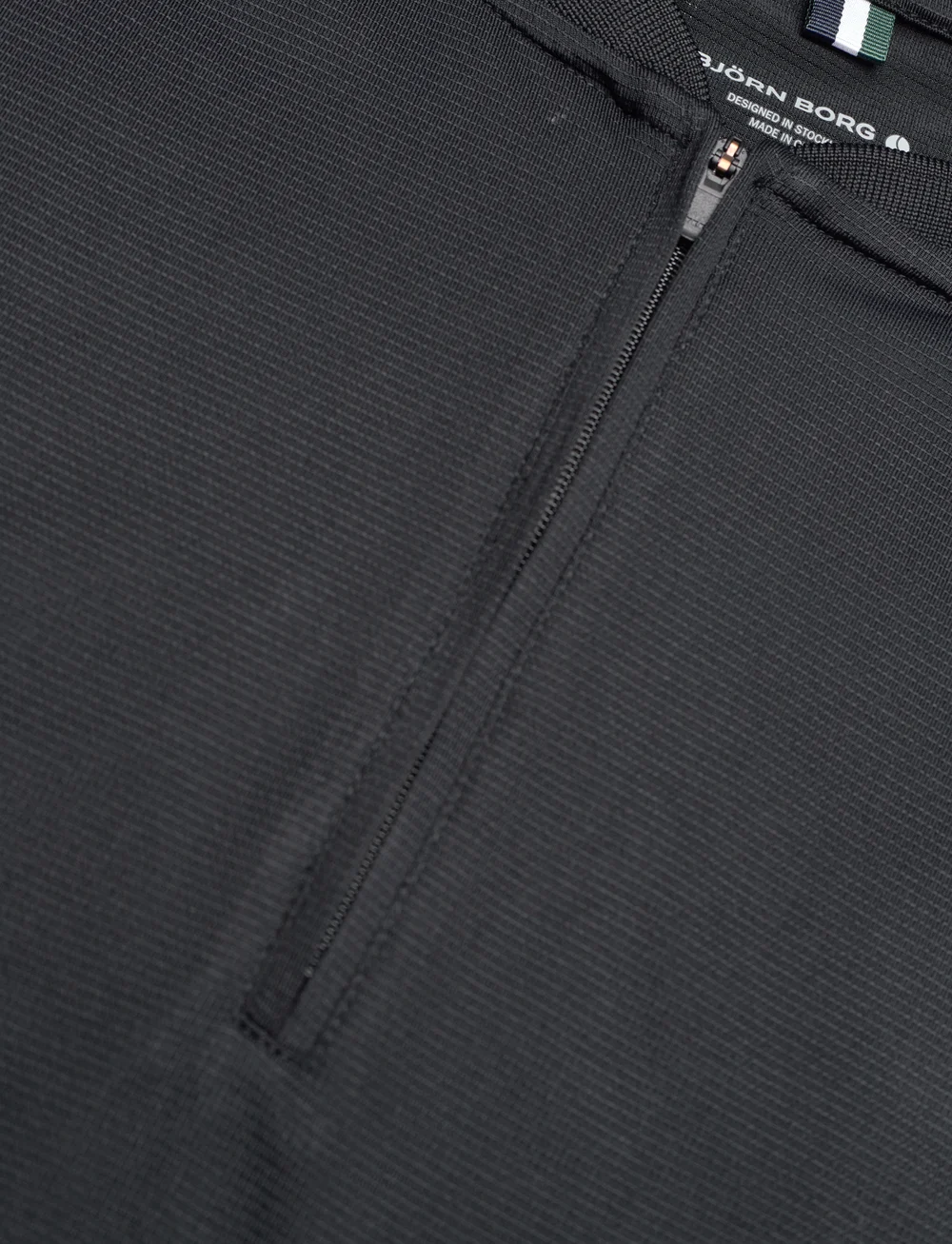 Björn Borg - ACE PERFORMANCE ZIP POLO - poloer - black beauty - 2