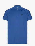 ACE PERFORMANCE ZIP POLO - CLASSIC BLUE
