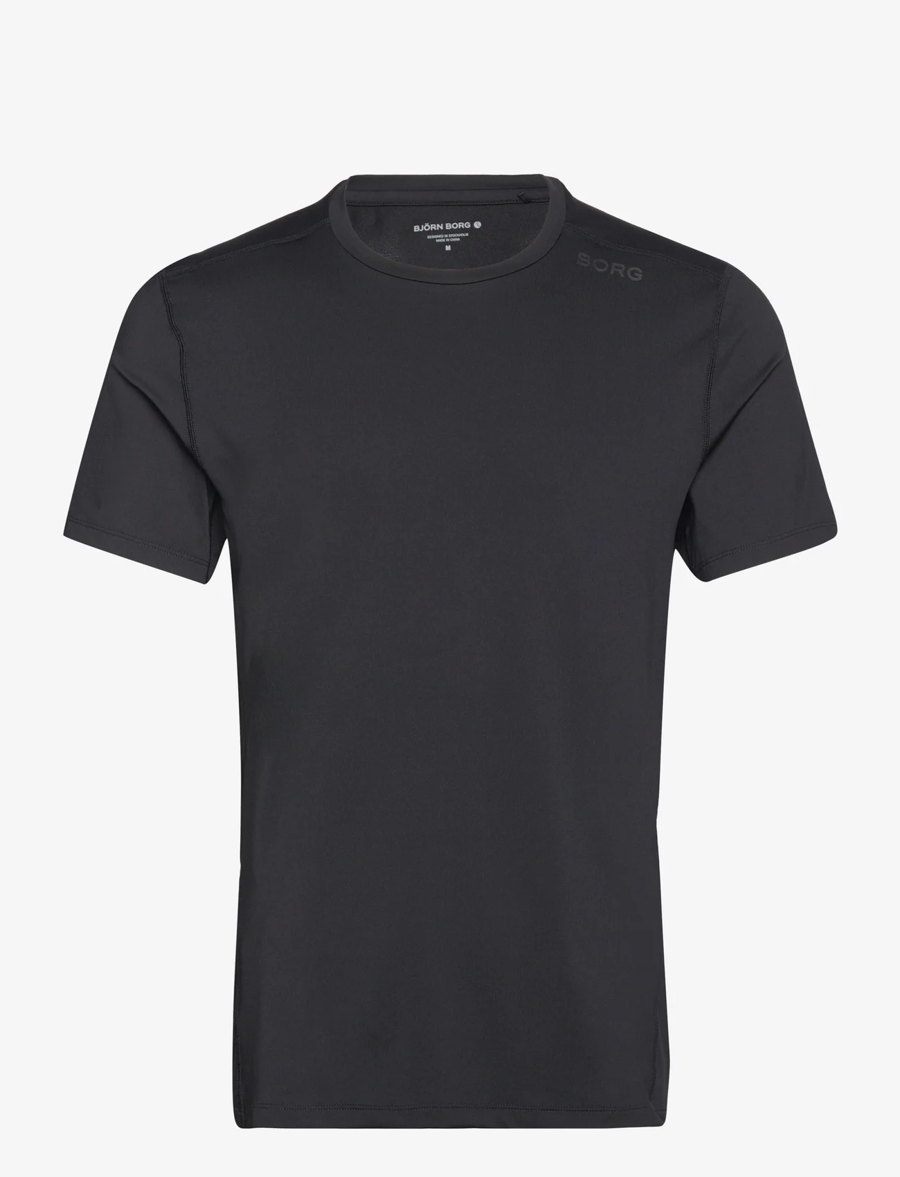 Björn Borg - BORG TECH T-SHIRT - t-shirts - black beauty - 0