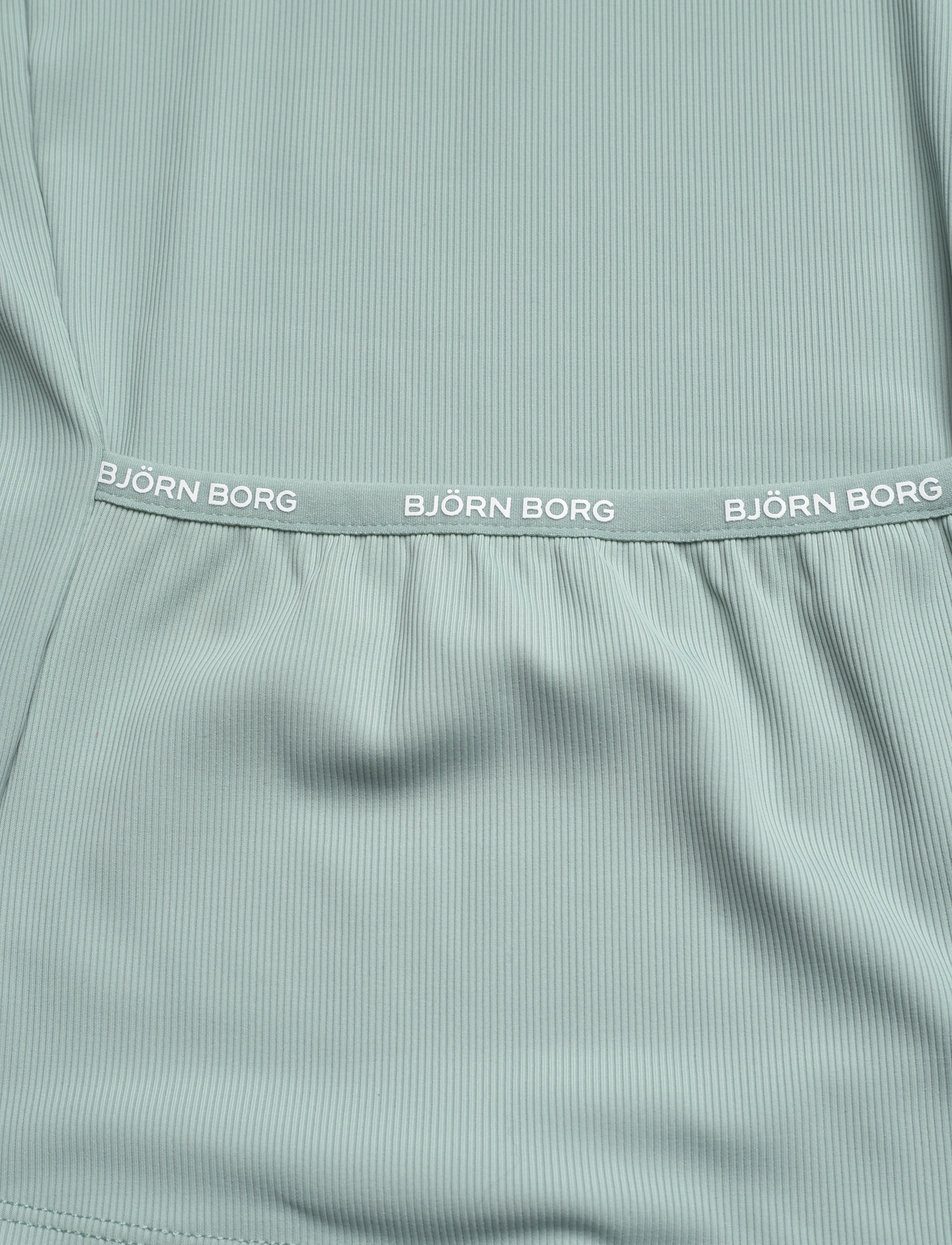 Björn Borg - ACE RIB TANK POCKET - gray mist - 3