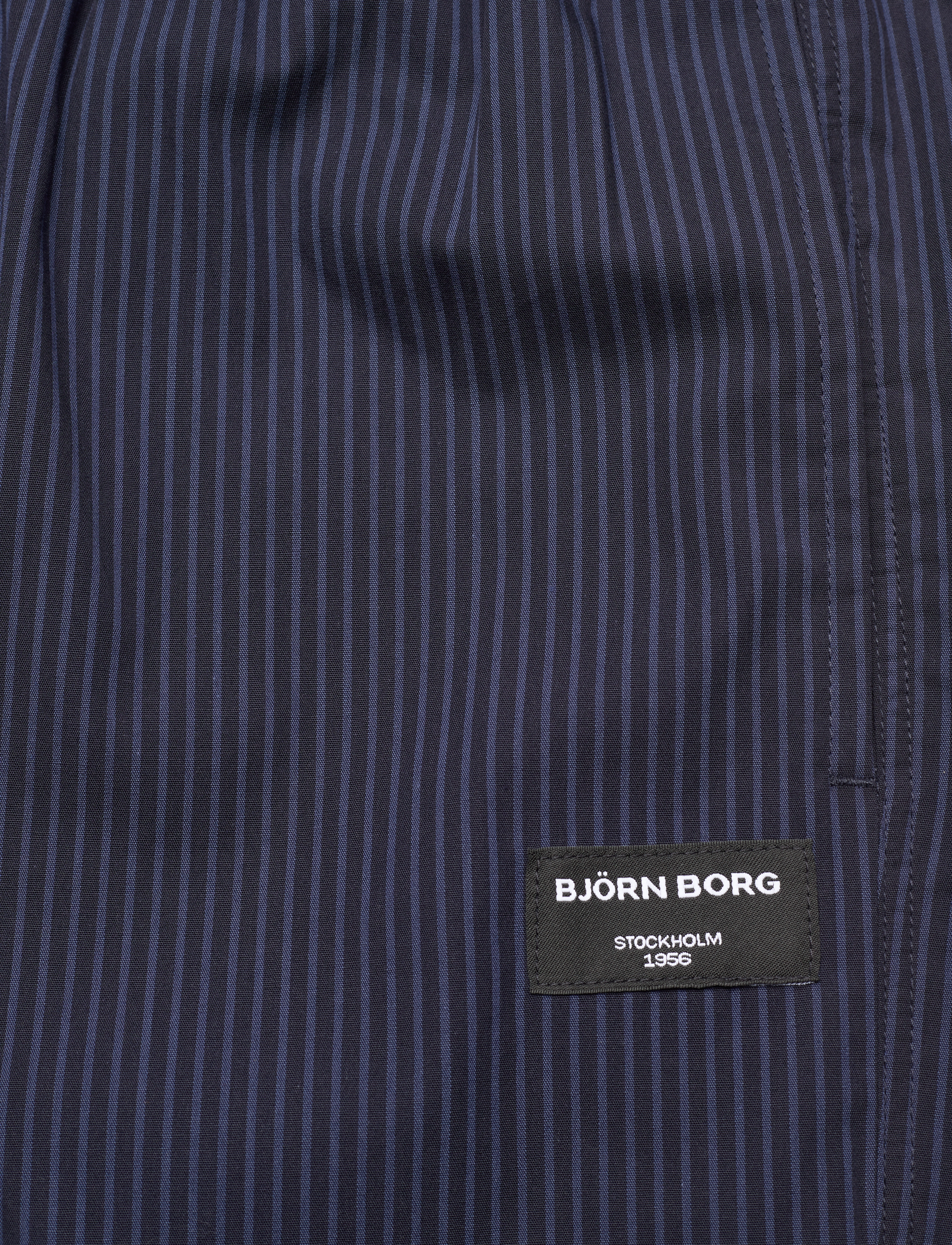 Björn Borg - CORE WOVEN PYJAMA PANTS - bb poplin stripe - 2