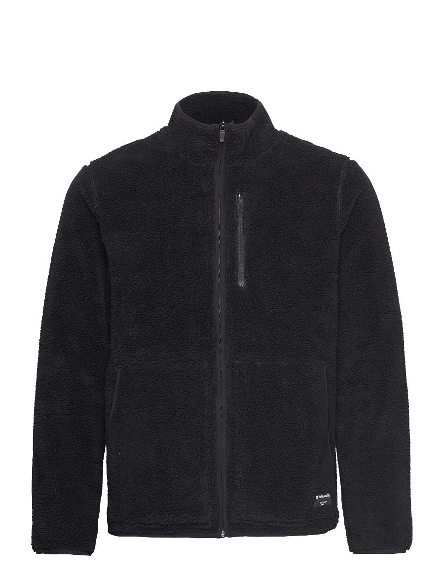Björn Borg - CENTRE PILE FLEECE JACKET - black beauty - 0