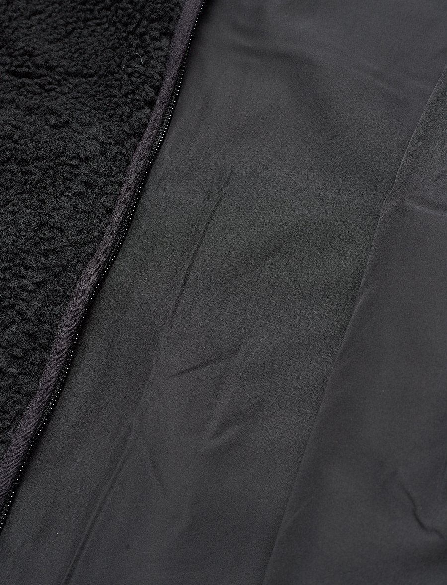 Björn Borg - CENTRE PILE FLEECE JACKET - black beauty - 4