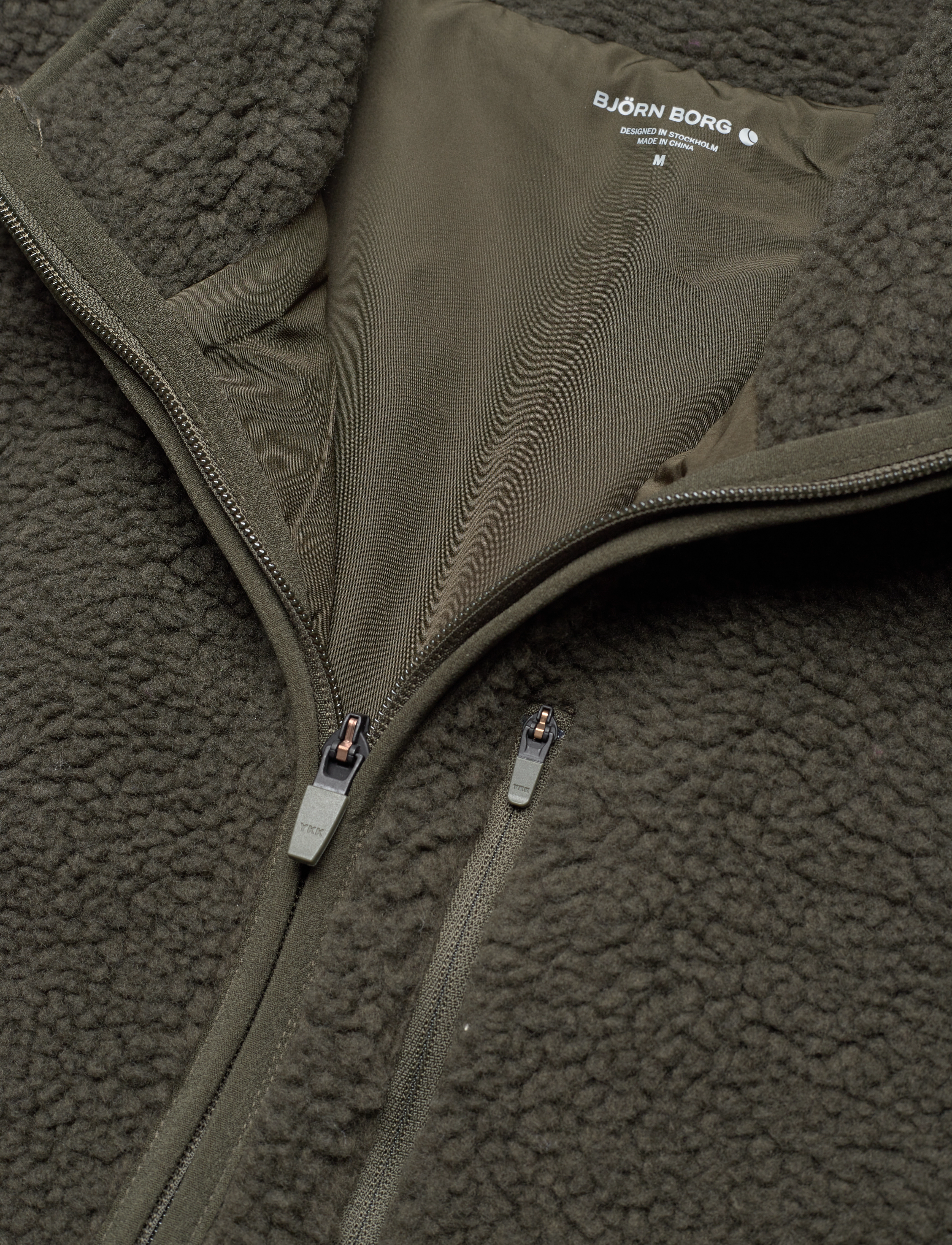Björn Borg - CENTRE PILE FLEECE JACKET - forest night - 2
