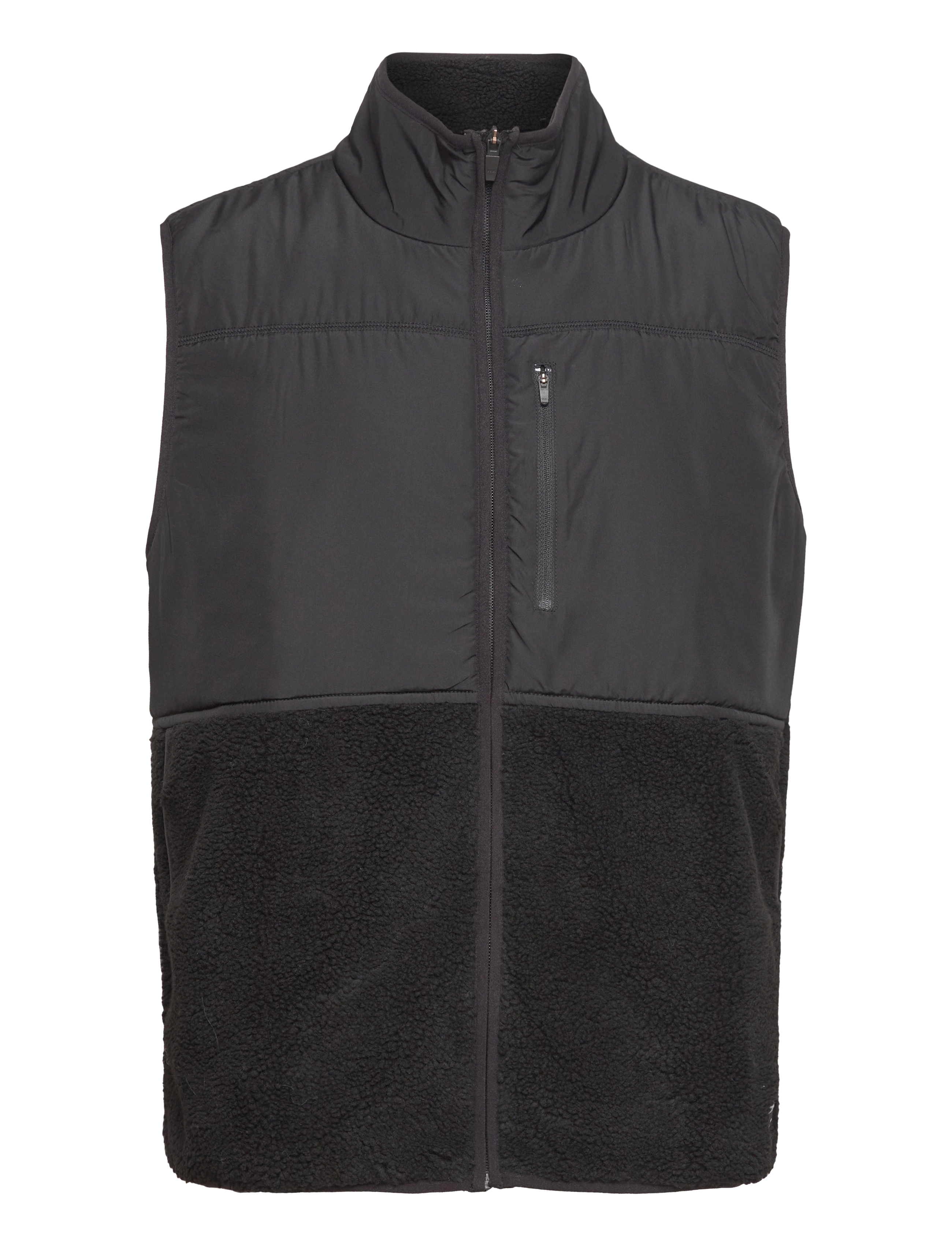 BJÖRN BORG Centre Pile Fleece Vest Schwarz - XXL - Herren