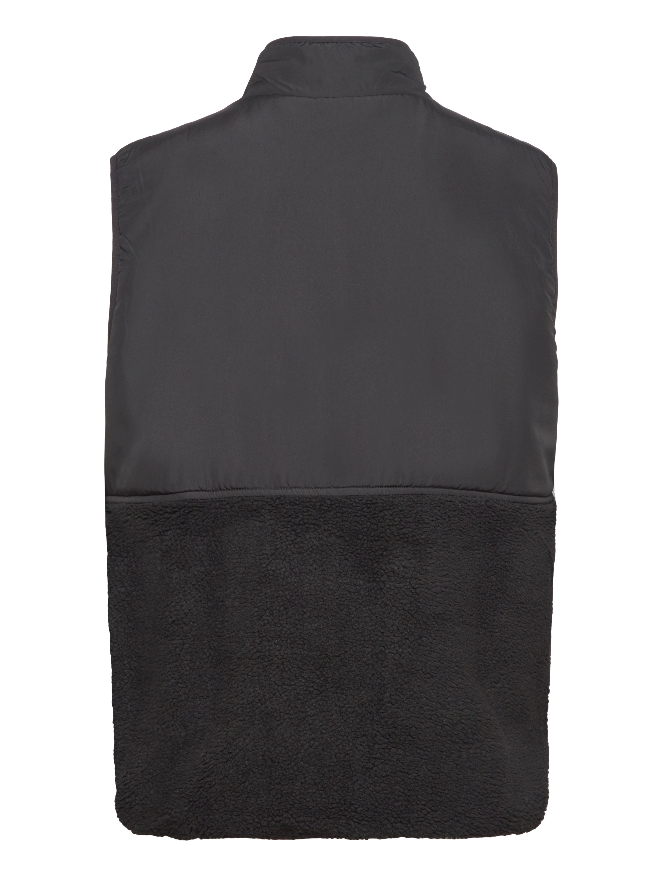 Björn Borg - CENTRE PILE FLEECE VEST - kamizelki - black beauty - 1