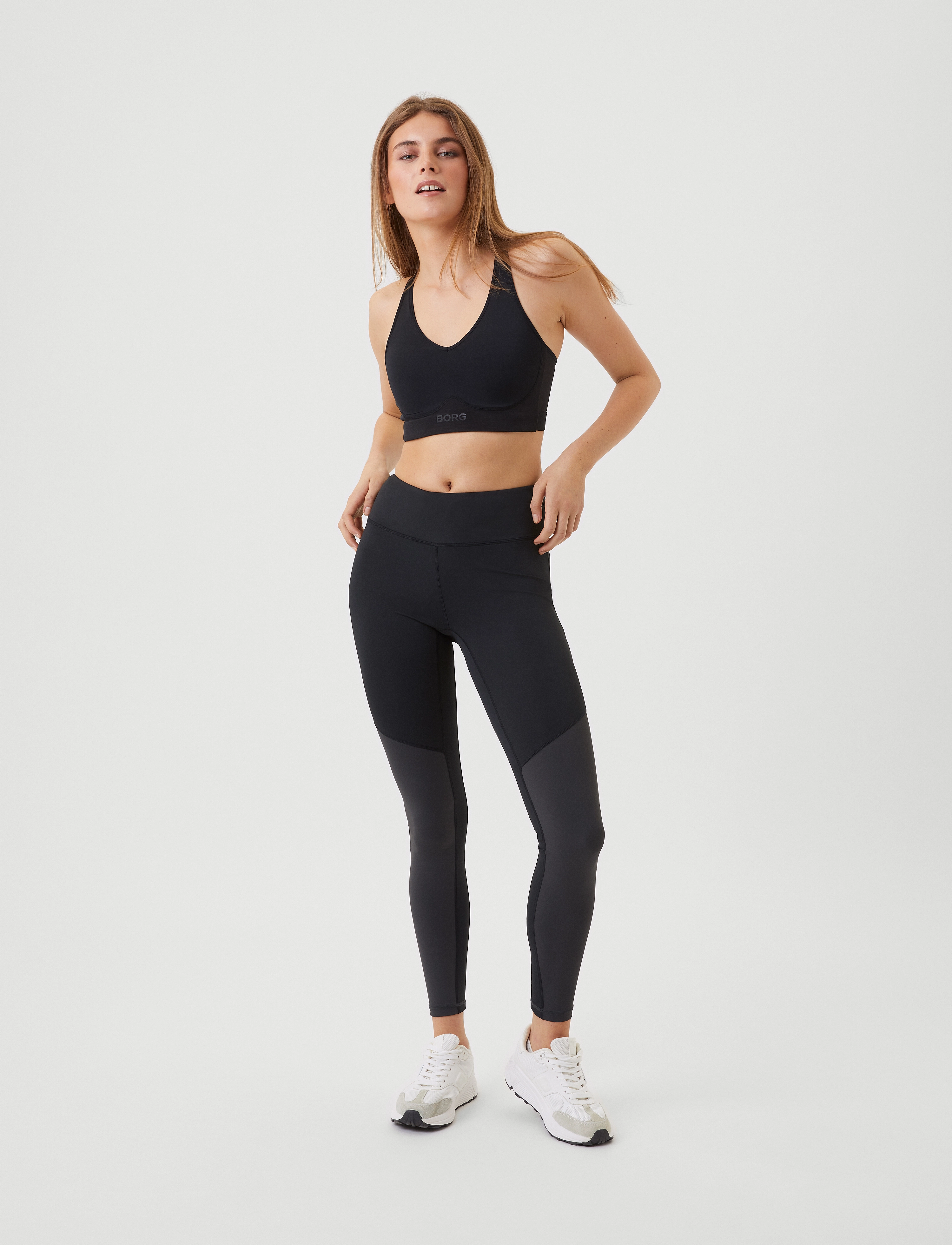 Björn Borg - BORG HIGH WAIST TONAL TIGHTS - black beauty - 4