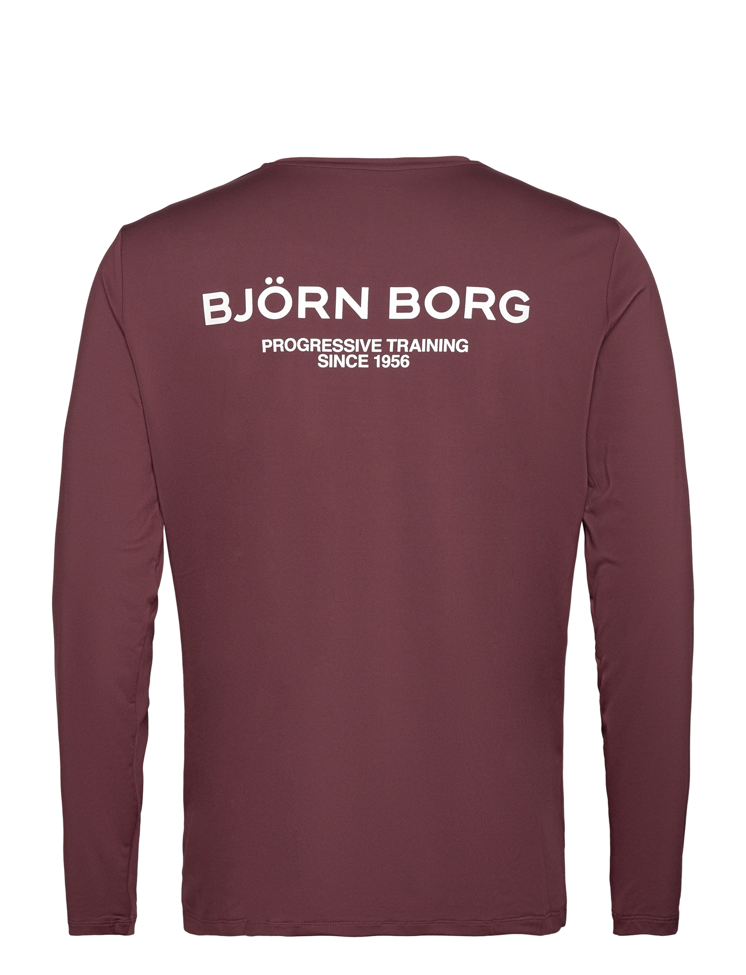 Björn Borg - STHLM GRAPHIC LONG SLEEVE T-SHIRT - decadent chocolate - 1