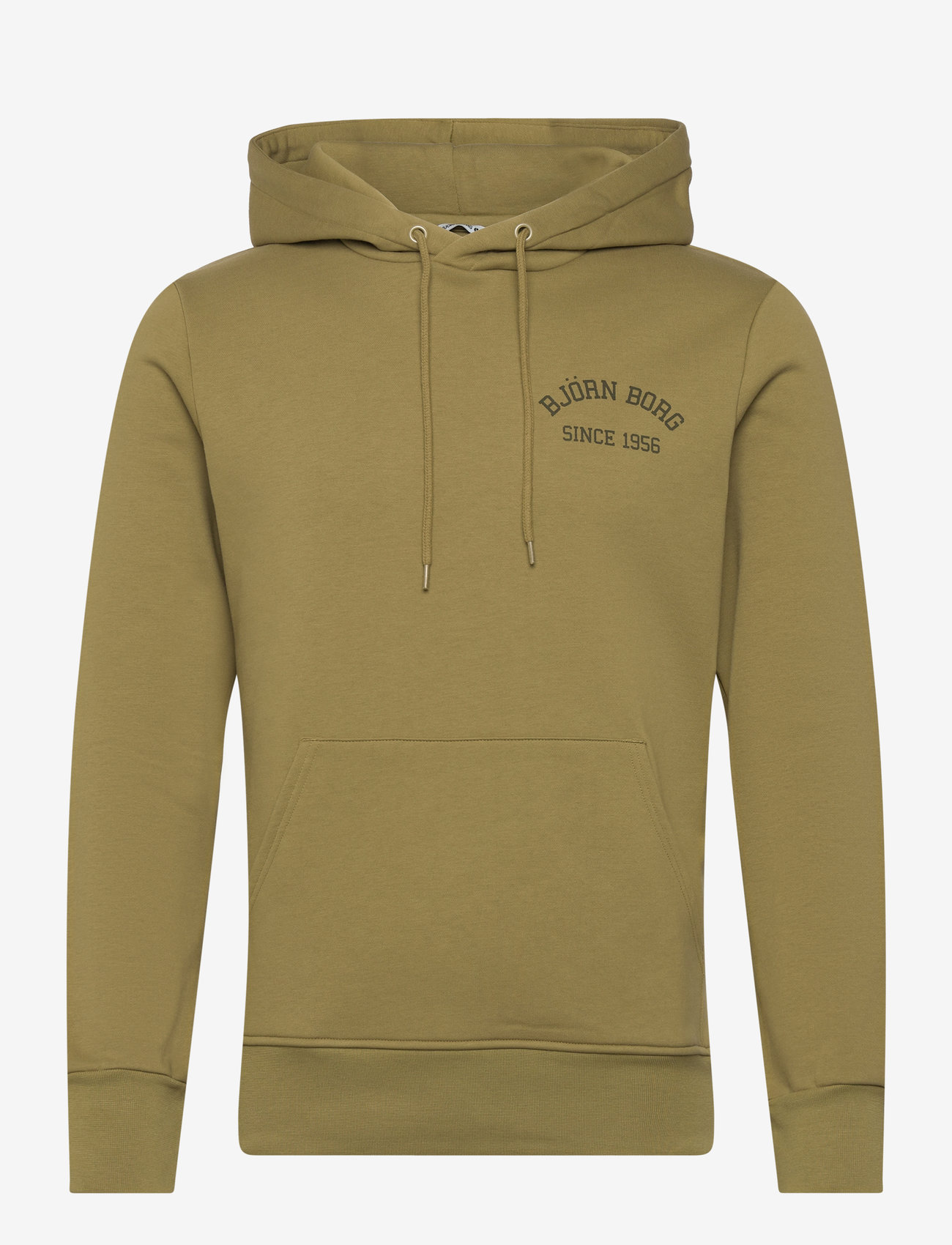 Björn Borg - BORG ESSENTIAL HOODIE - olive drab - 0