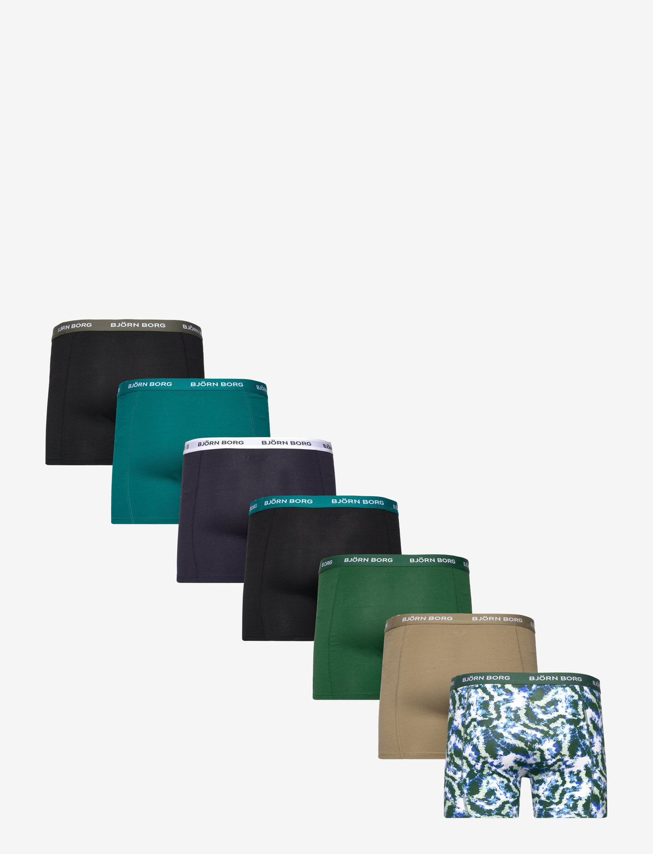 Björn Borg - COTTON STRETCH BOXER 7p - multipack 3 - 1