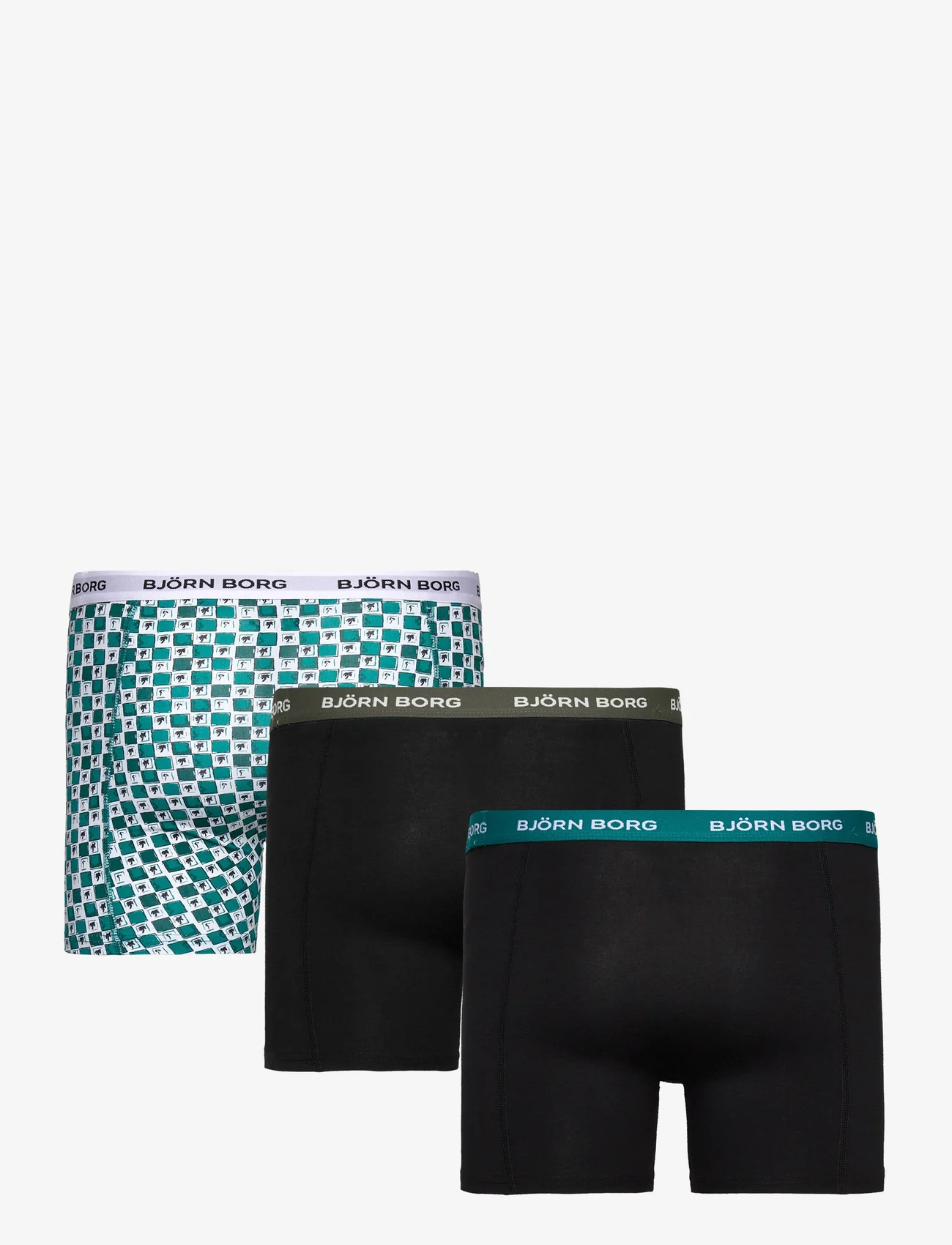 Björn Borg - COTTON STRETCH BOXER 3p - nordic style - multipack 4 - 1