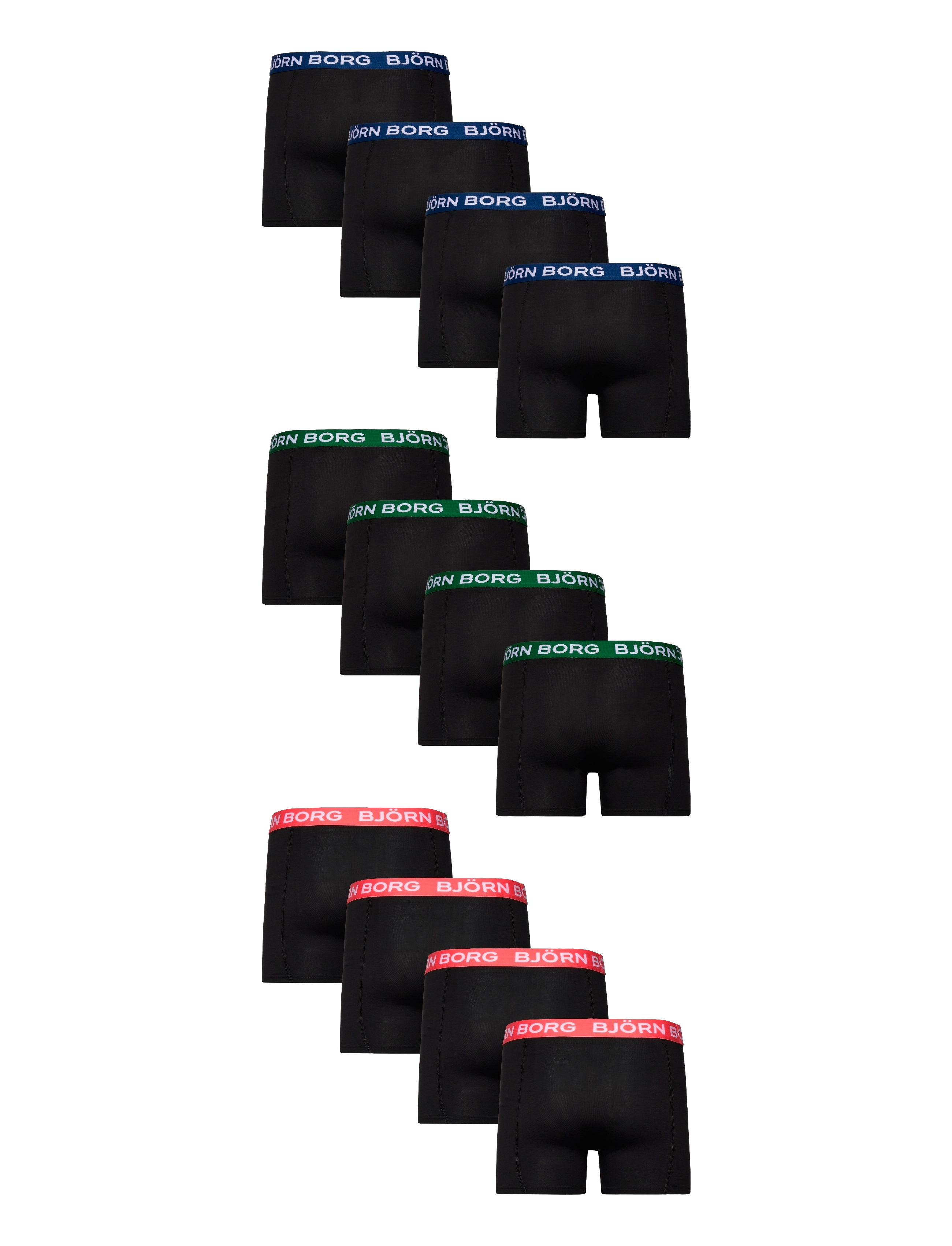 Björn Borg - COTTON STRETCH BOXER 12p - multipack 1 - 1