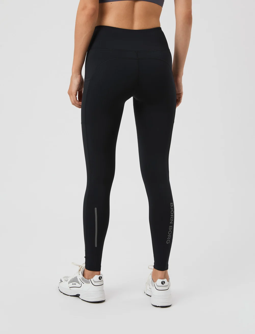 Björn Borg - BORG PERFORMANCE WINTER TIGHTS - løbetights - black beauty - 5