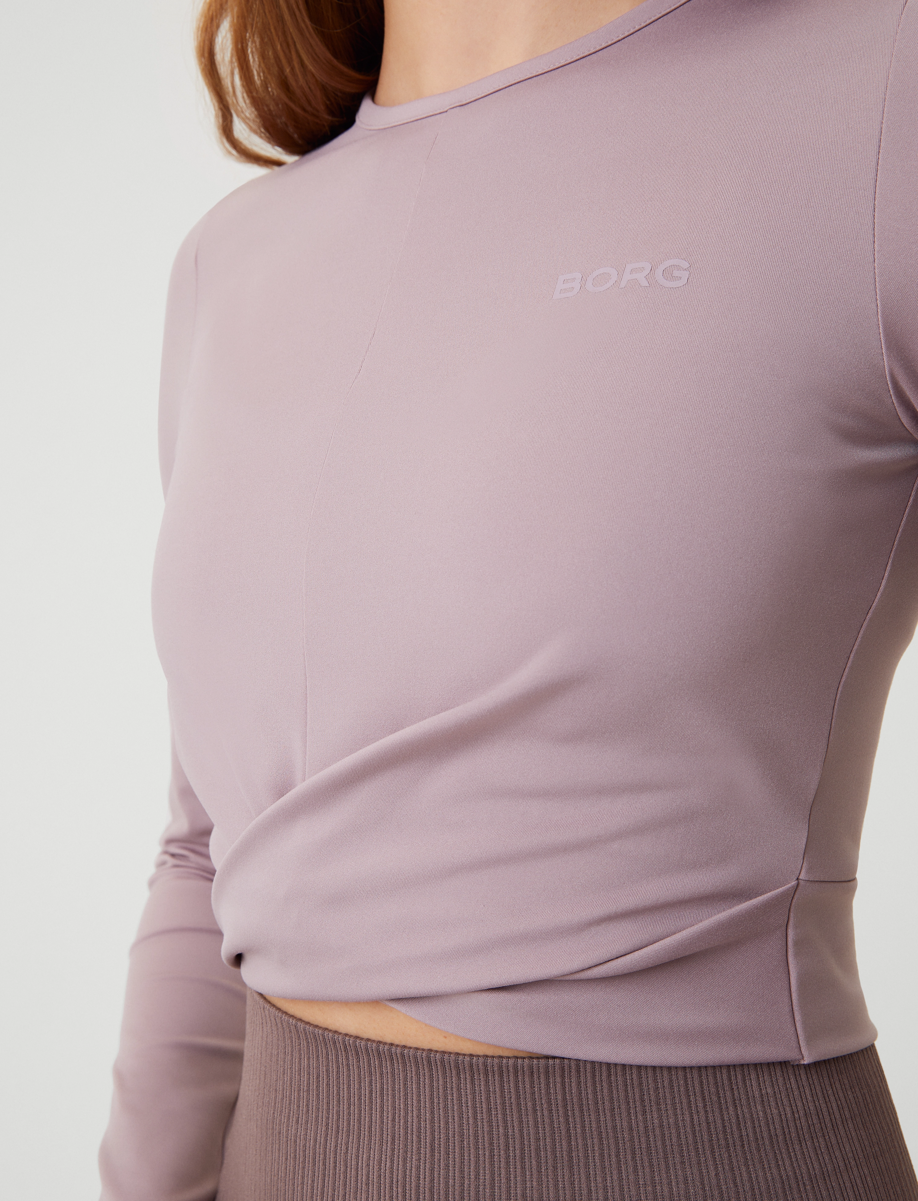 Björn Borg - STUDIO CROSS LONG SLEEVE - purple dove - 5