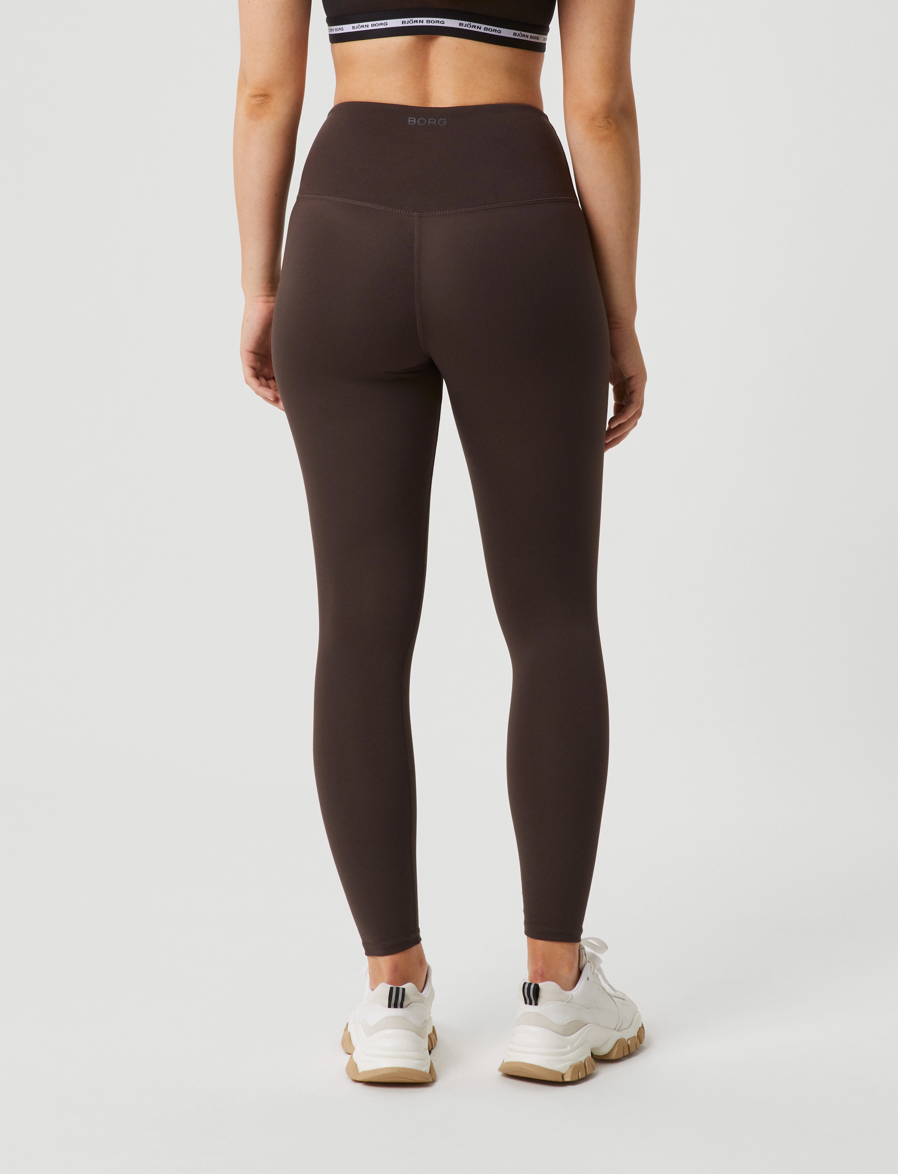 Björn Borg - STUDIO HIGH WAIST COMFORT TIGHTS - espresso - 3