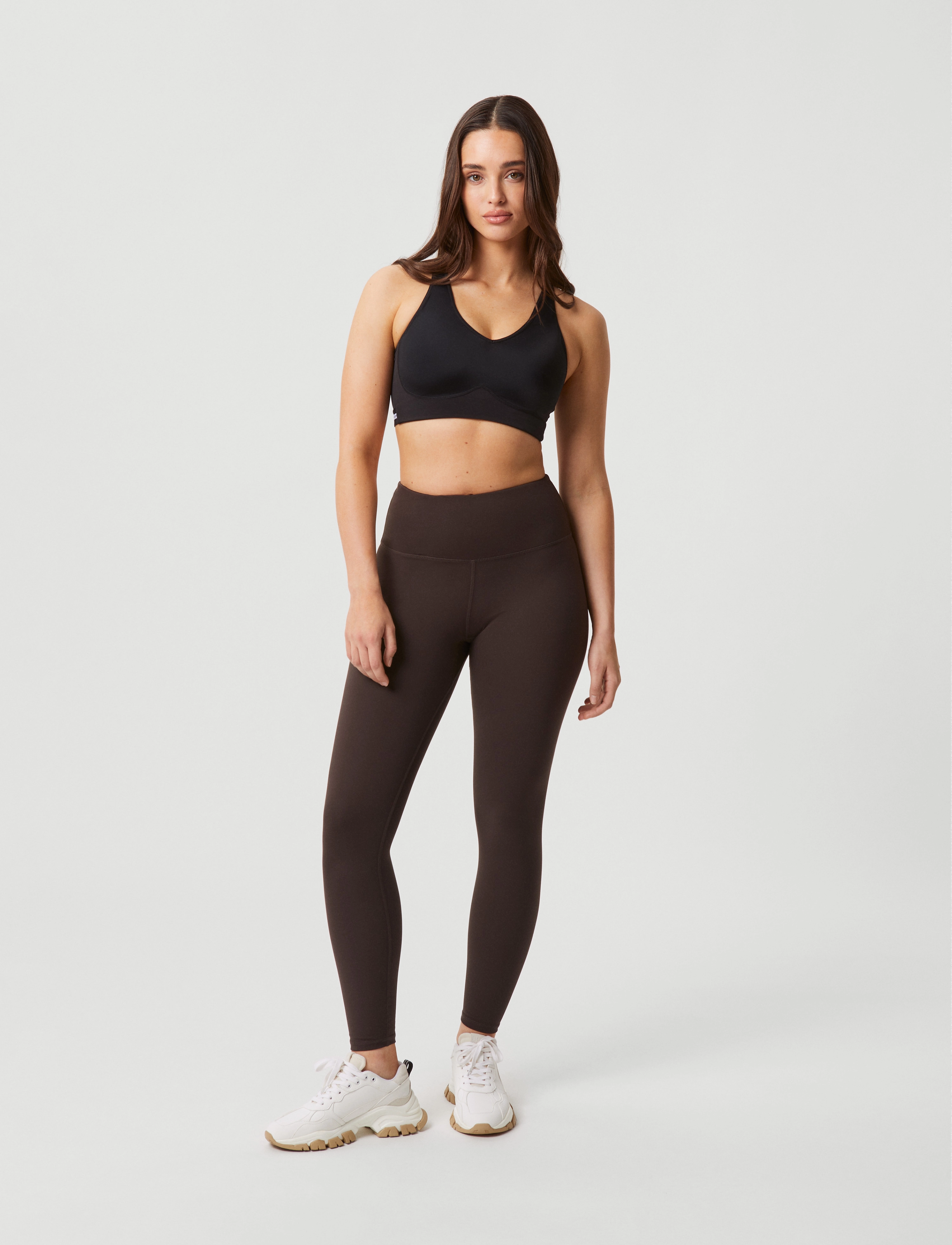 Björn Borg - STUDIO HIGH WAIST COMFORT TIGHTS - espresso - 4
