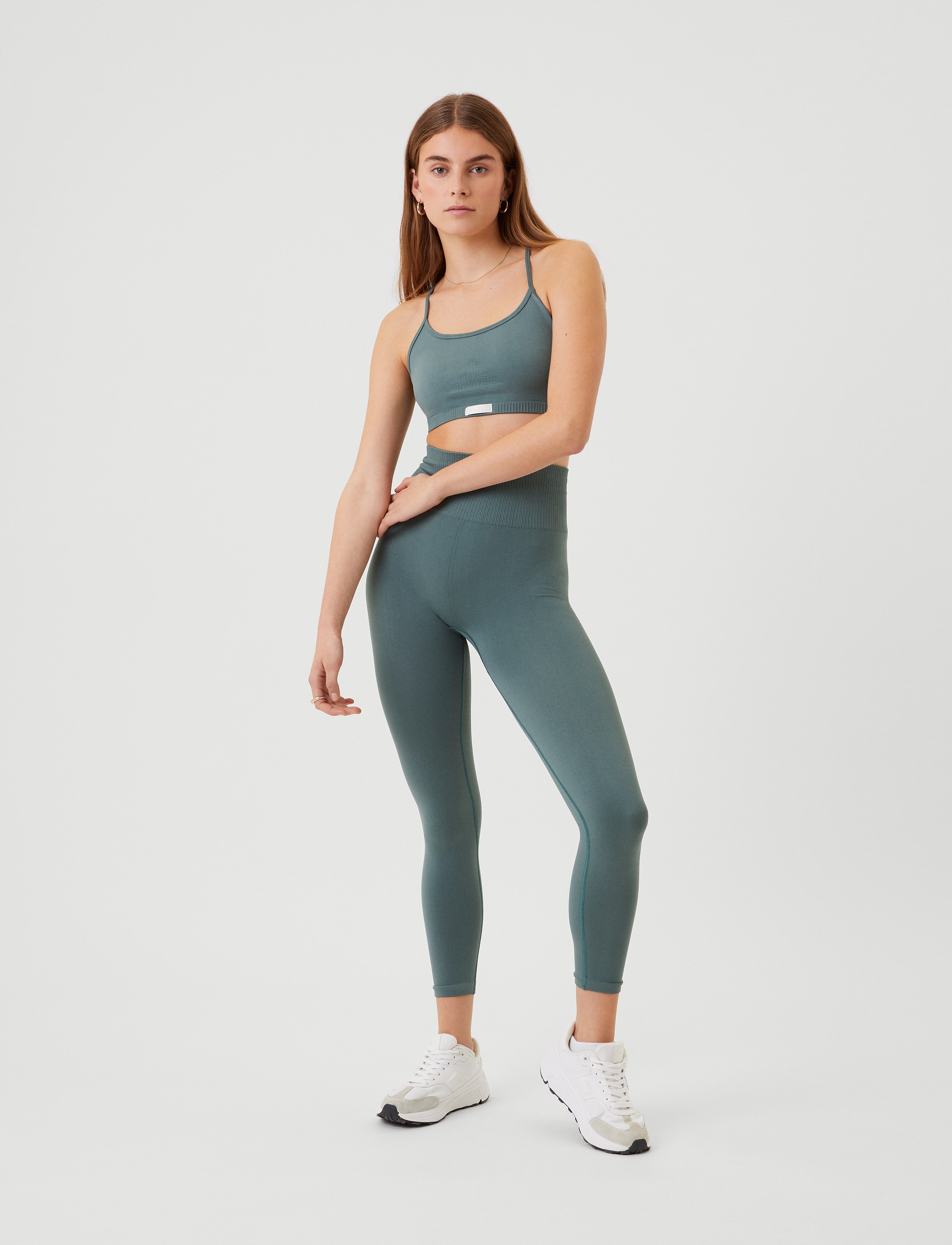 Björn Borg - STUDIO SEAMLESS LIGHT TIGHTS - balsam green - 4