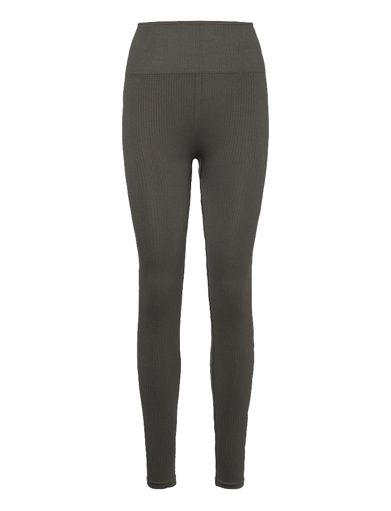 Björn Borg - STUDIO SEAMLESS RIB TIGHTS - training tights - peat - 1