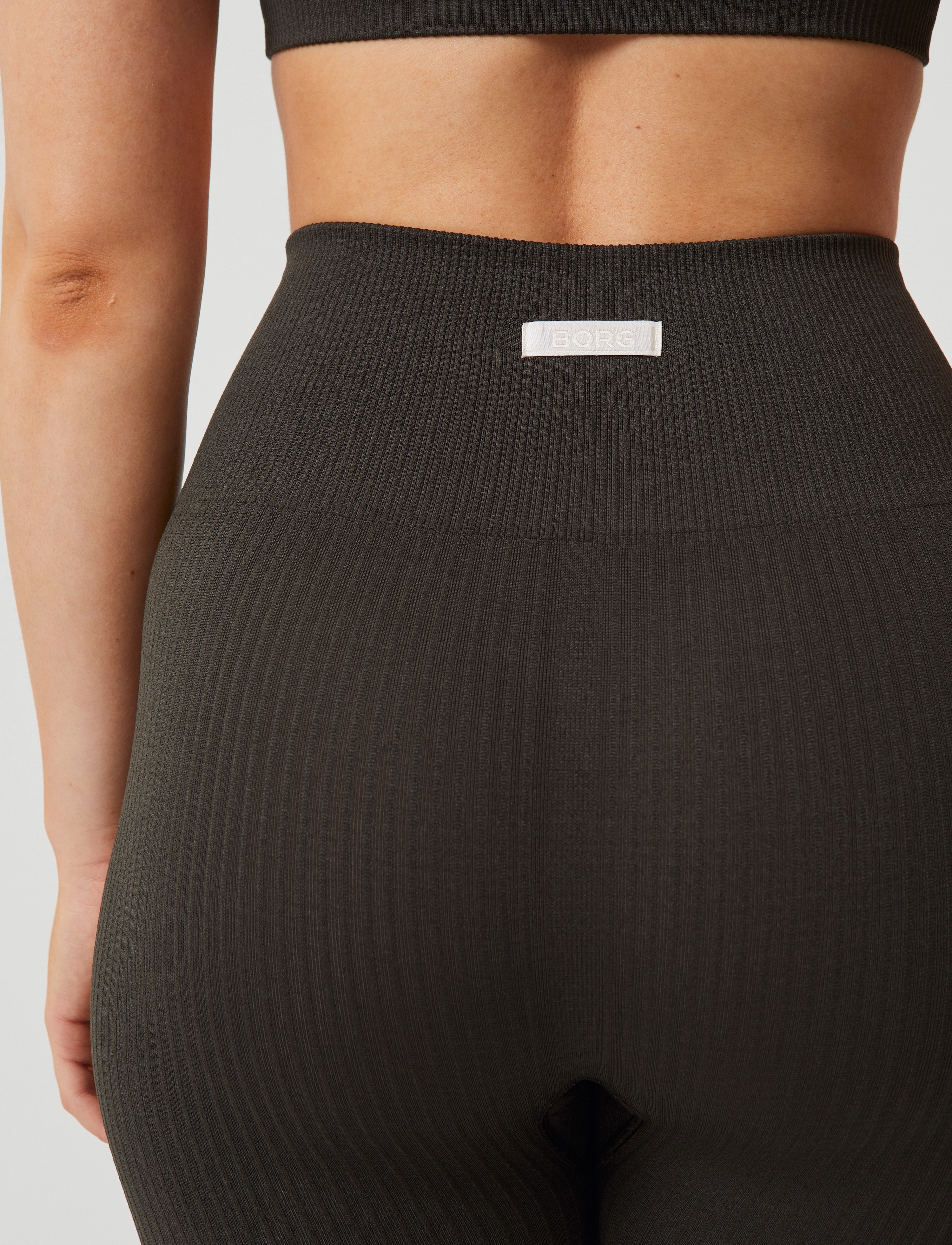 Björn Borg Studio Seamless Rib Tights dam – bild 5