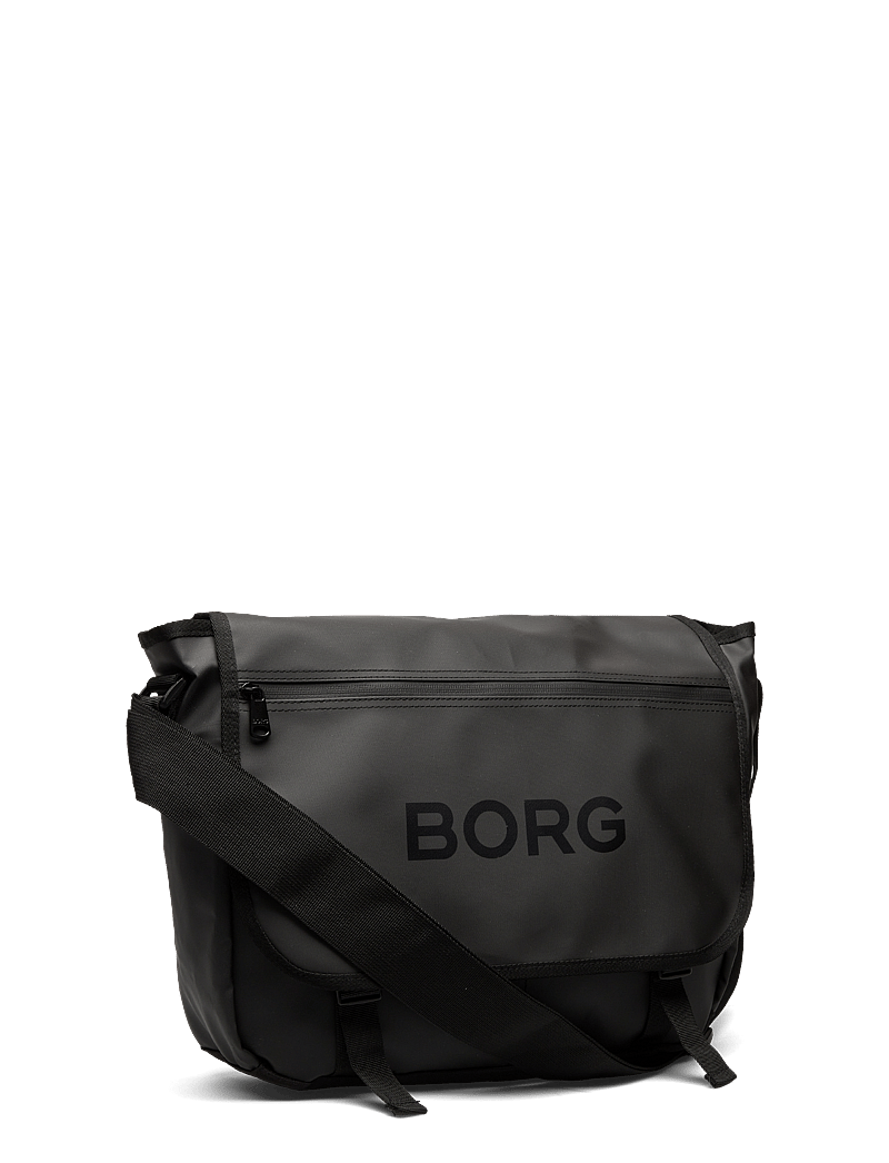 Björn Borg - BORG DUFFLE MESSENGER BAG - bum bags - black beauty - 2