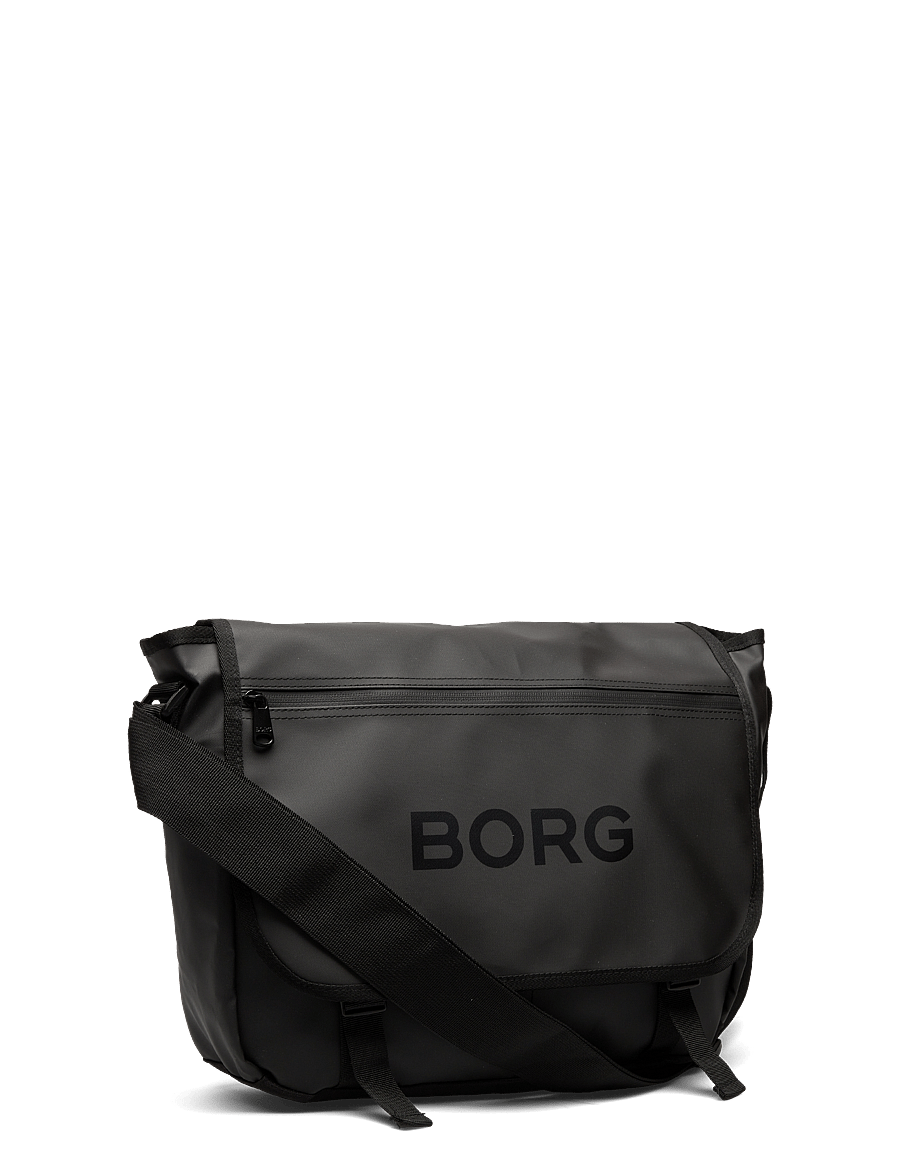 Björn Borg - BORG DUFFLE MESSENGER BAG - schultertaschen - black beauty - 2
