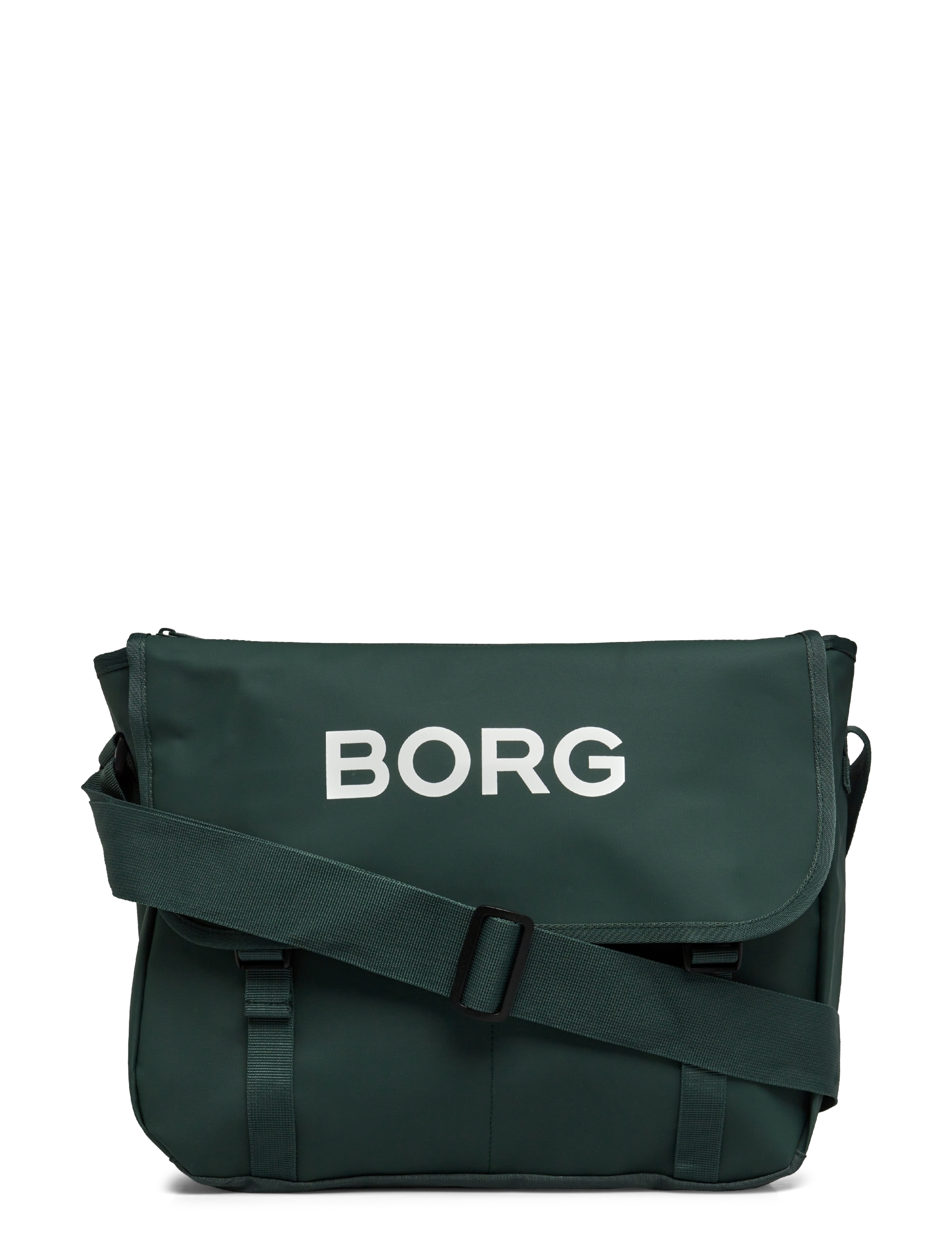 Björn Borg BORG DUFFLE MESSENGER BAG - Olkalaukut - SYCAMORE / green