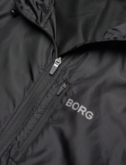 Björn Borg - BORG RUNNING WIND JACKET - jakker og frakker - black beauty - 2