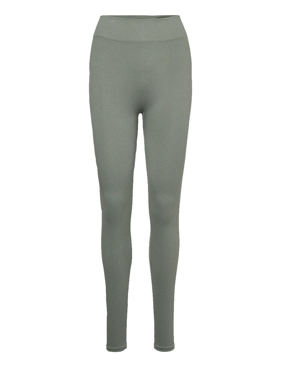 Björn Borg - ALICE SEAMLESS RIB TIGHTS - collants d'entraînement - sedona sage - 1