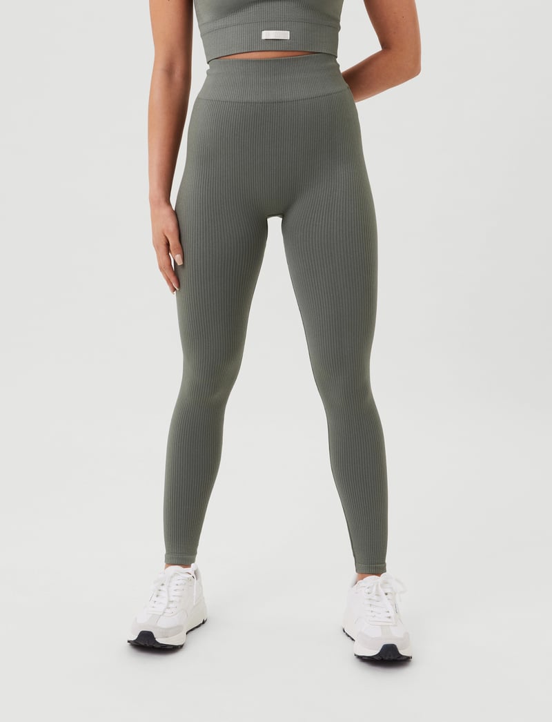 Björn Borg - ALICE SEAMLESS RIB TIGHTS - trainingstights - sedona sage - 4