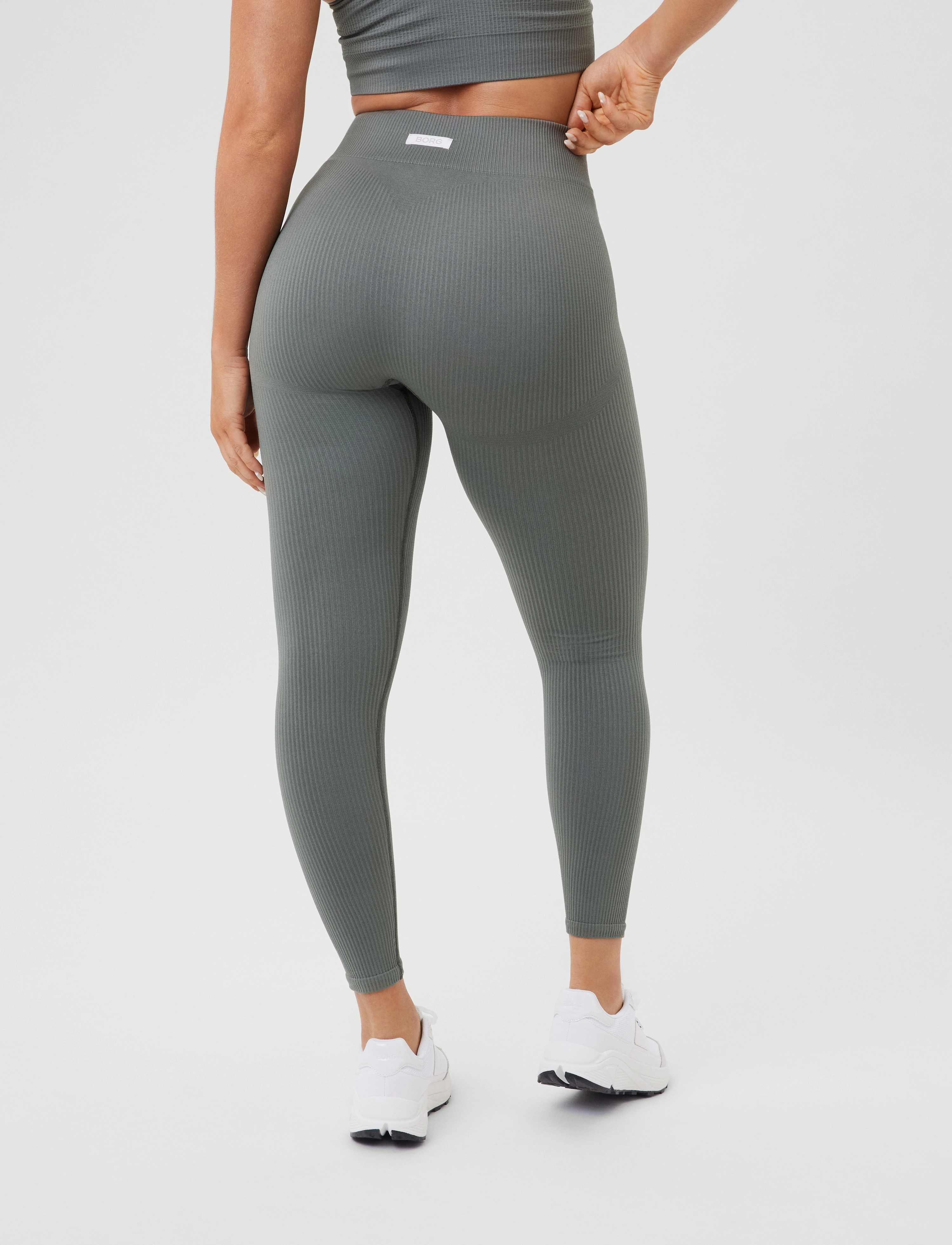 Björn Borg Alice Seamless Rib Tights dam – bild 5