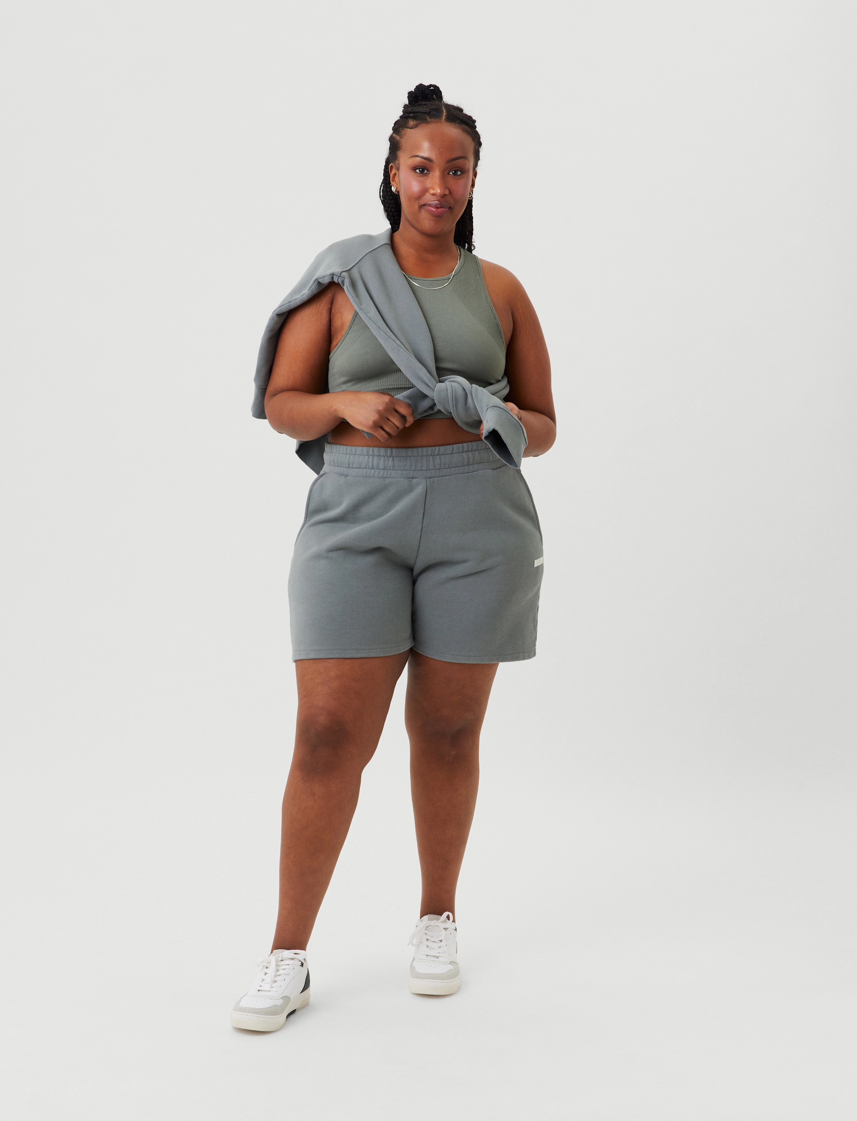 Björn Borg - ALICE OVERSIZED SHORTS - sedona sage - 3