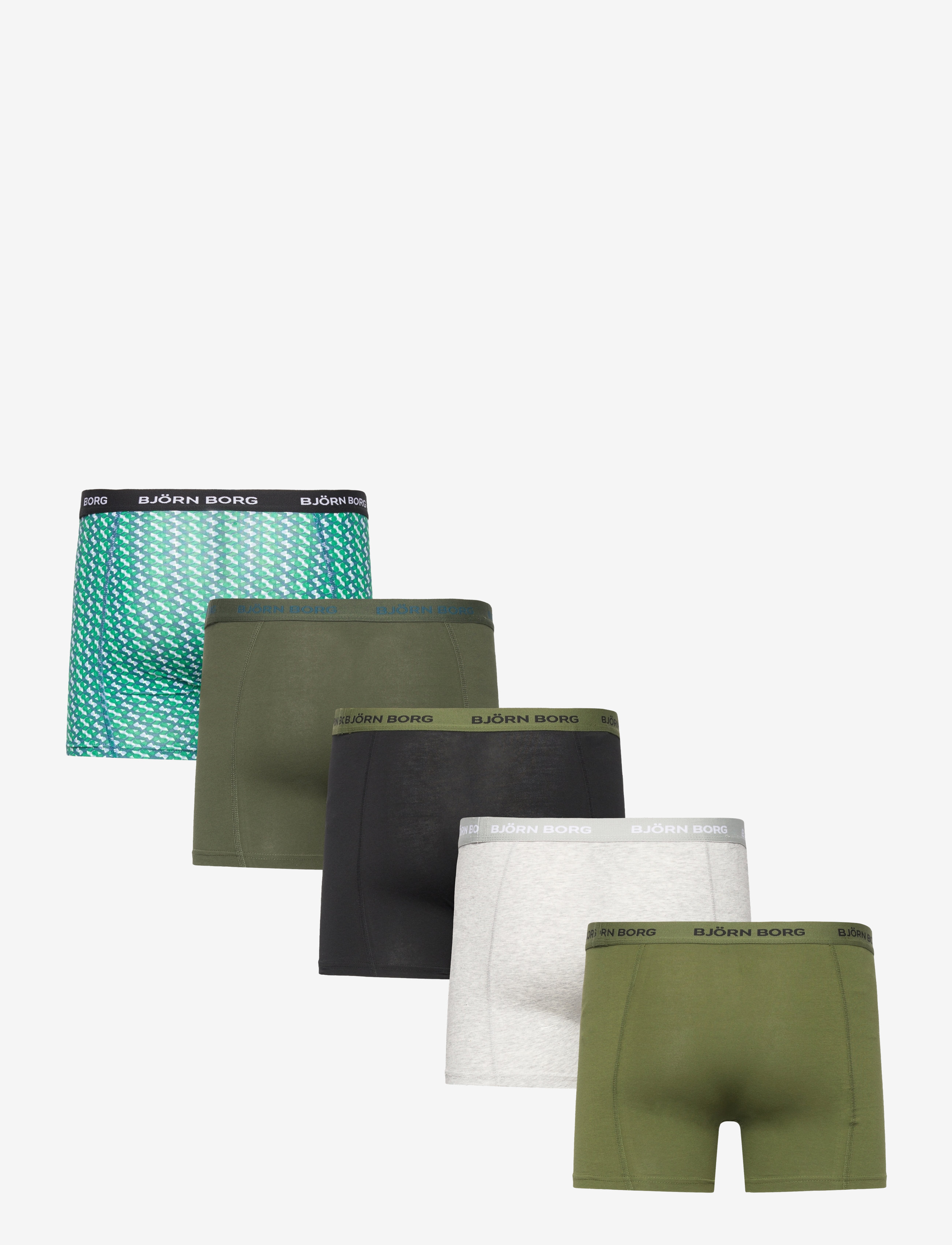 Björn Borg - COTTON STRETCH BOXER 5p - multipack 2 - 1