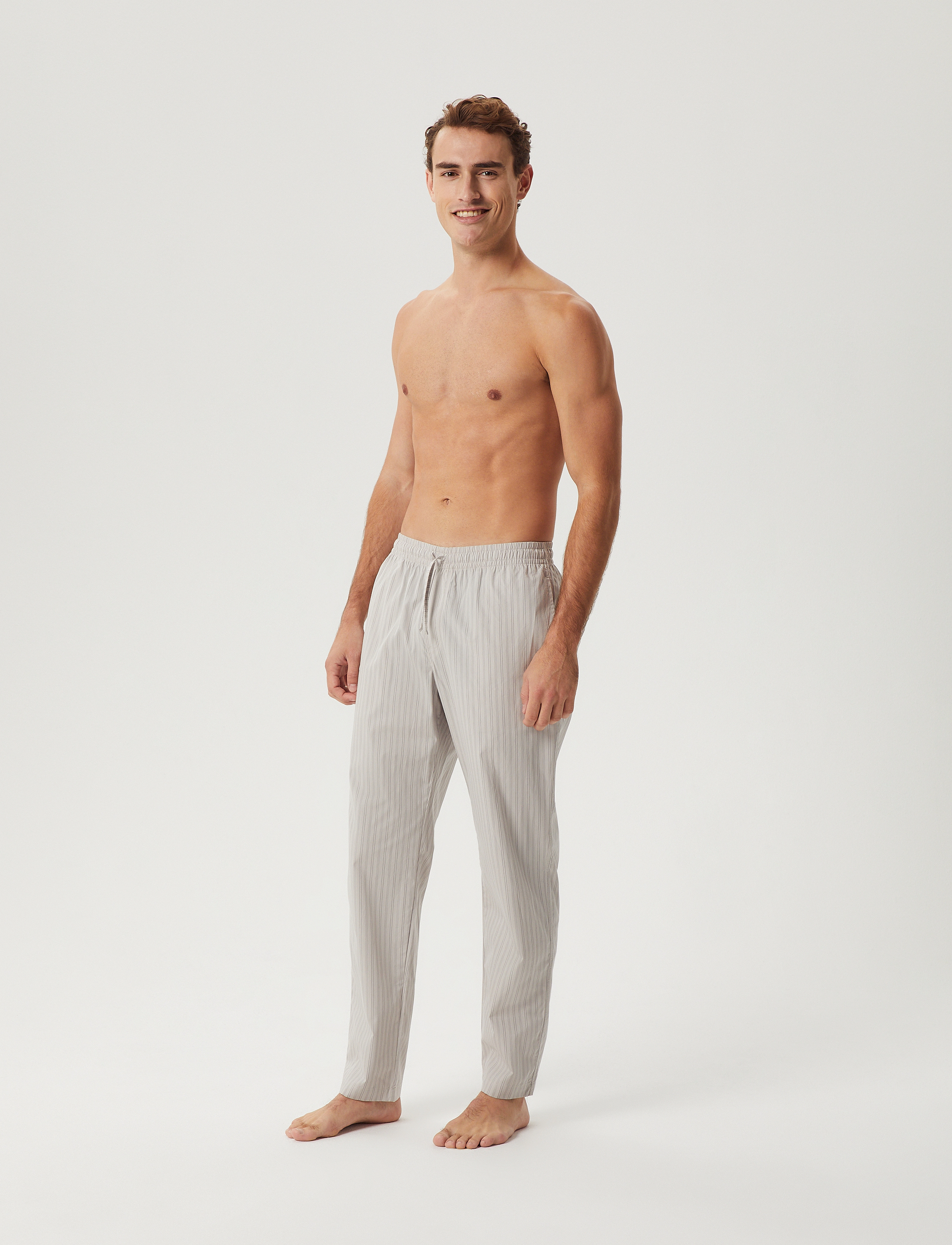 Björn Borg - CORE WOVEN PYJAMA PANTS - bb anglo stripe - 5