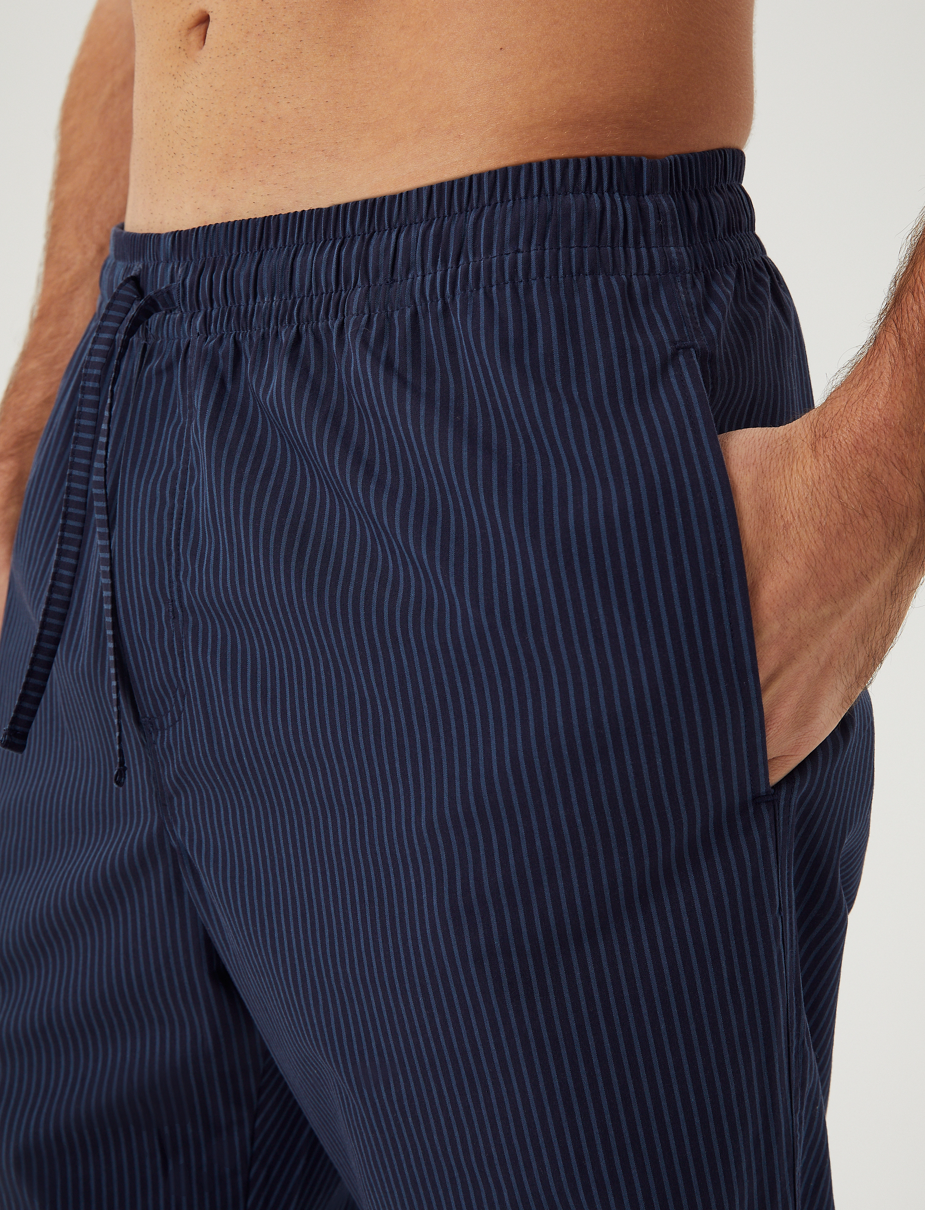 Björn Borg - CORE WOVEN PYJAMA PANTS - bb poplin stripe 3 - 5