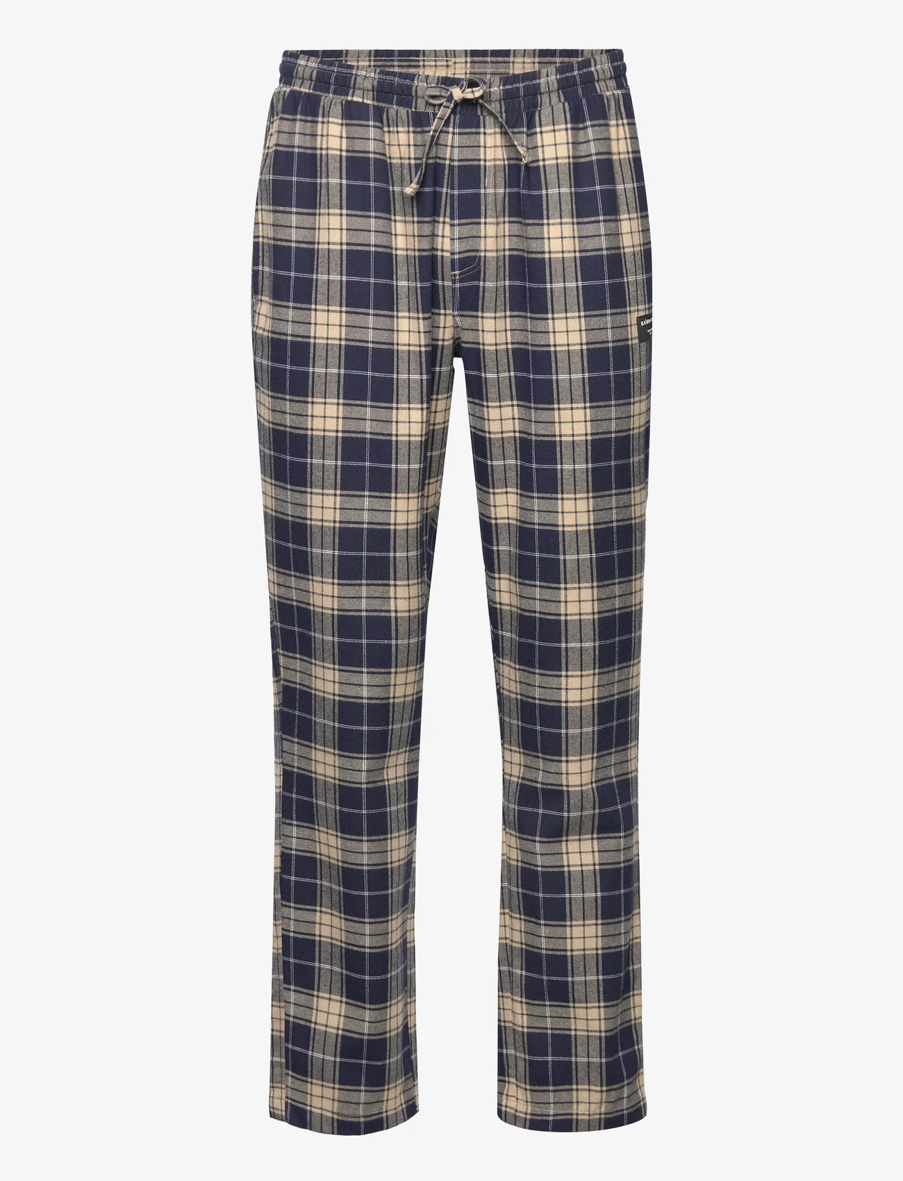 Björn Borg - CORE PYJAMA PANTS - pyjamabroeken - bb navy pyjama tartan - 0