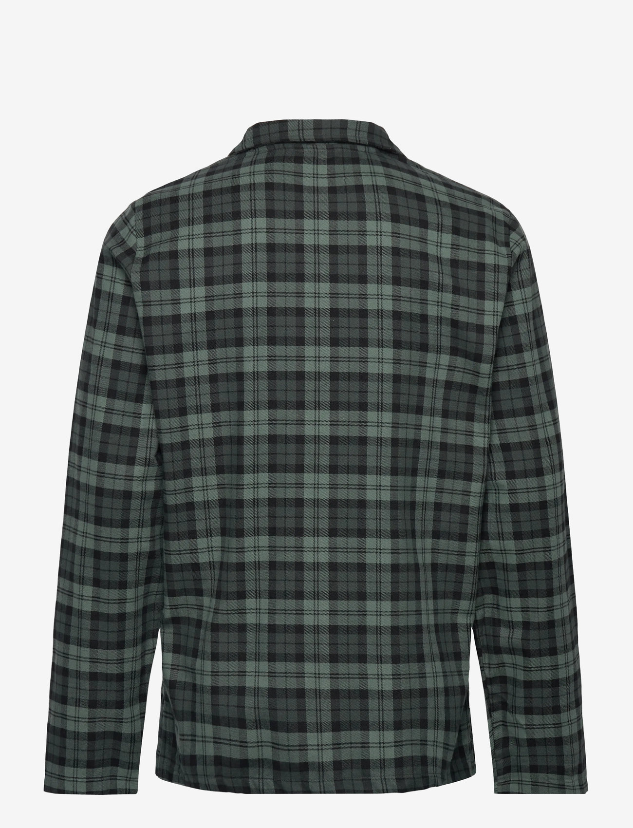 Björn Borg - CORE FLANNEL PYJAMA SHIRT - pyjamasöverdelar - bb hs check 2 - 1