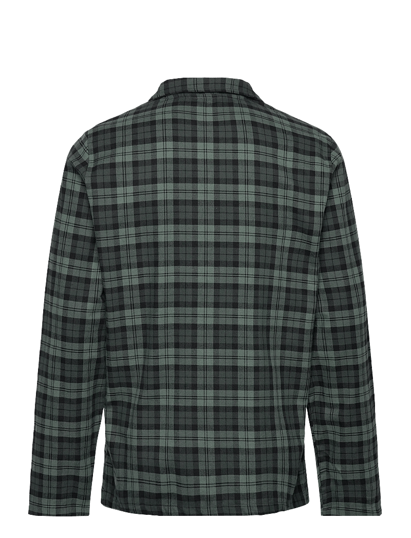 Björn Borg - CORE FLANNEL PYJAMA SHIRT - pyjamasöverdelar - bb hs check 2 - 1