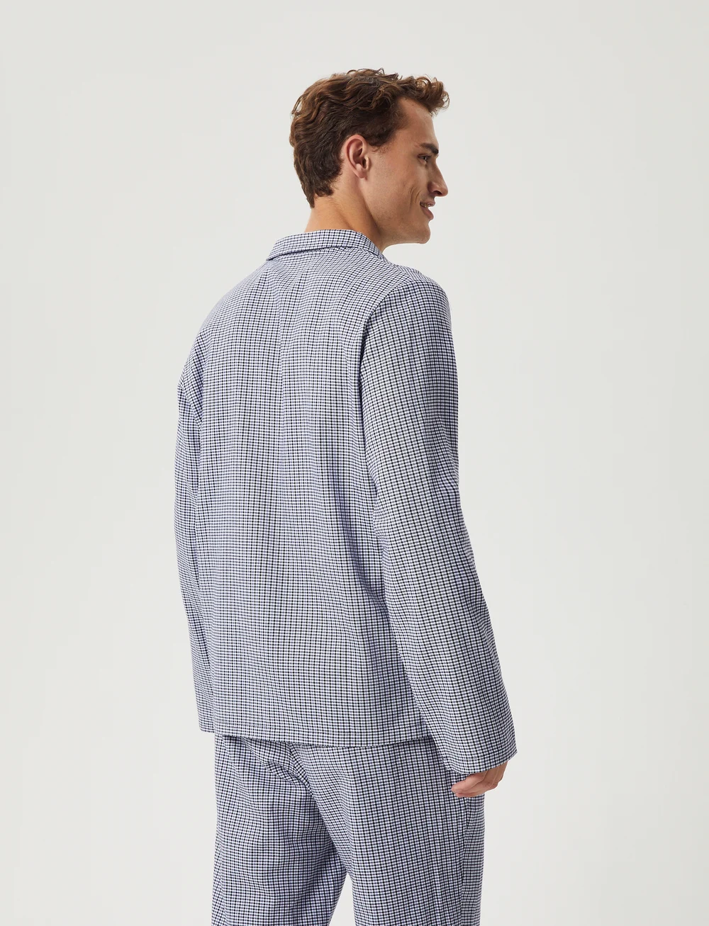 Björn Borg - CORE FLANNEL PYJAMA SHIRT - pysjamasoverdeler - bb mini check 2 - 3