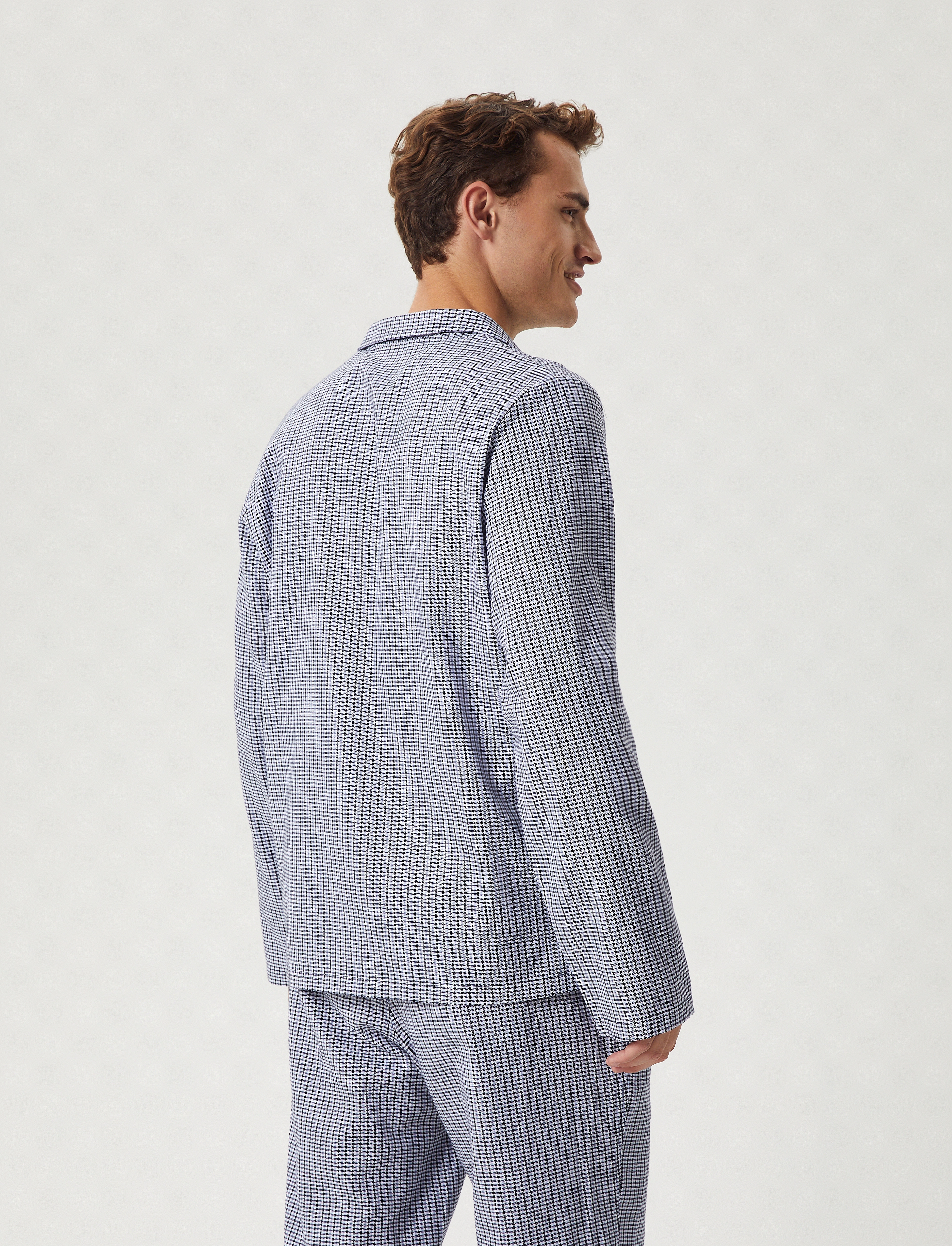Björn Borg - CORE FLANNEL PYJAMA SHIRT - laveste priser - bb mini check 2 - 3