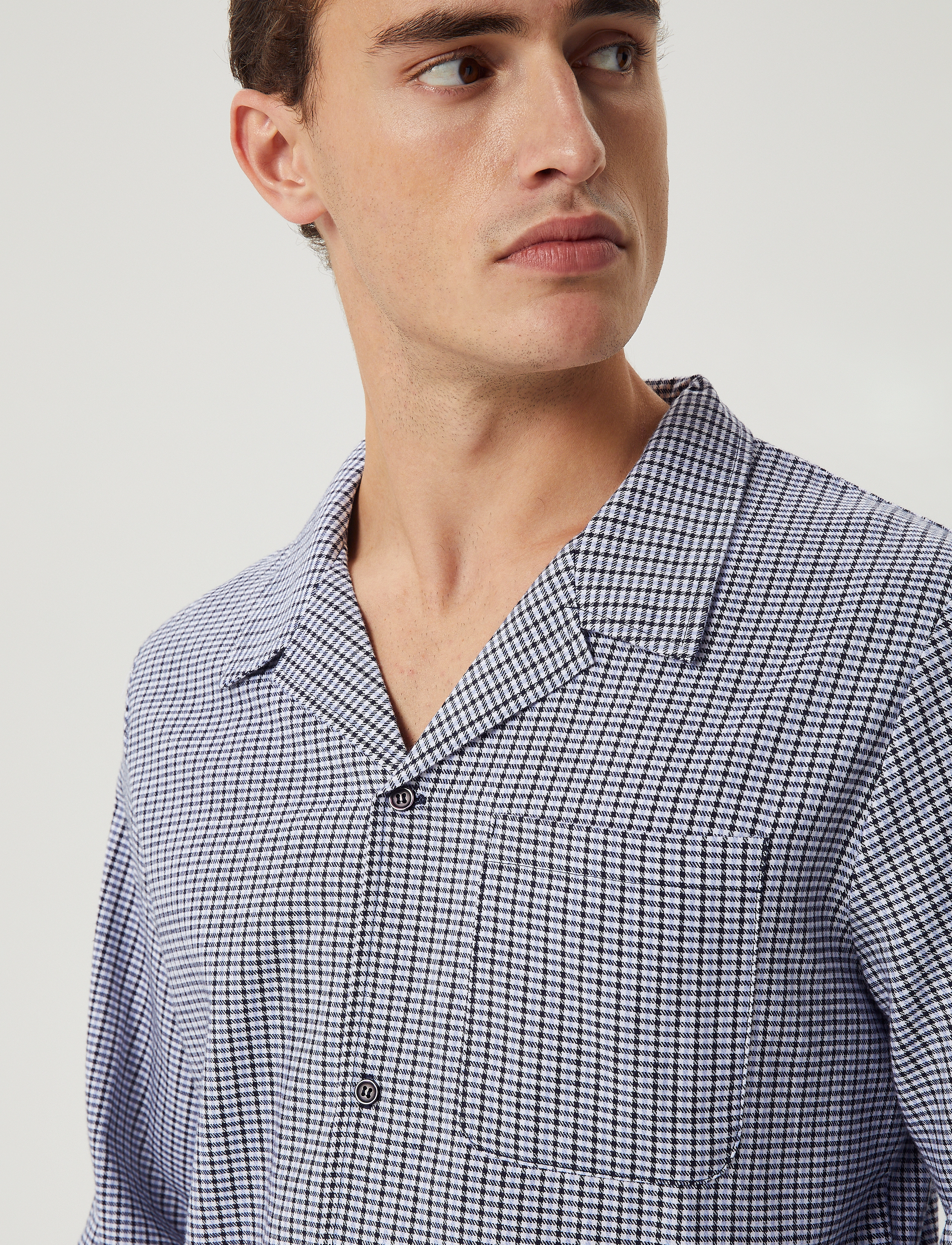 Björn Borg - CORE FLANNEL PYJAMA SHIRT - laveste priser - bb mini check 2 - 5