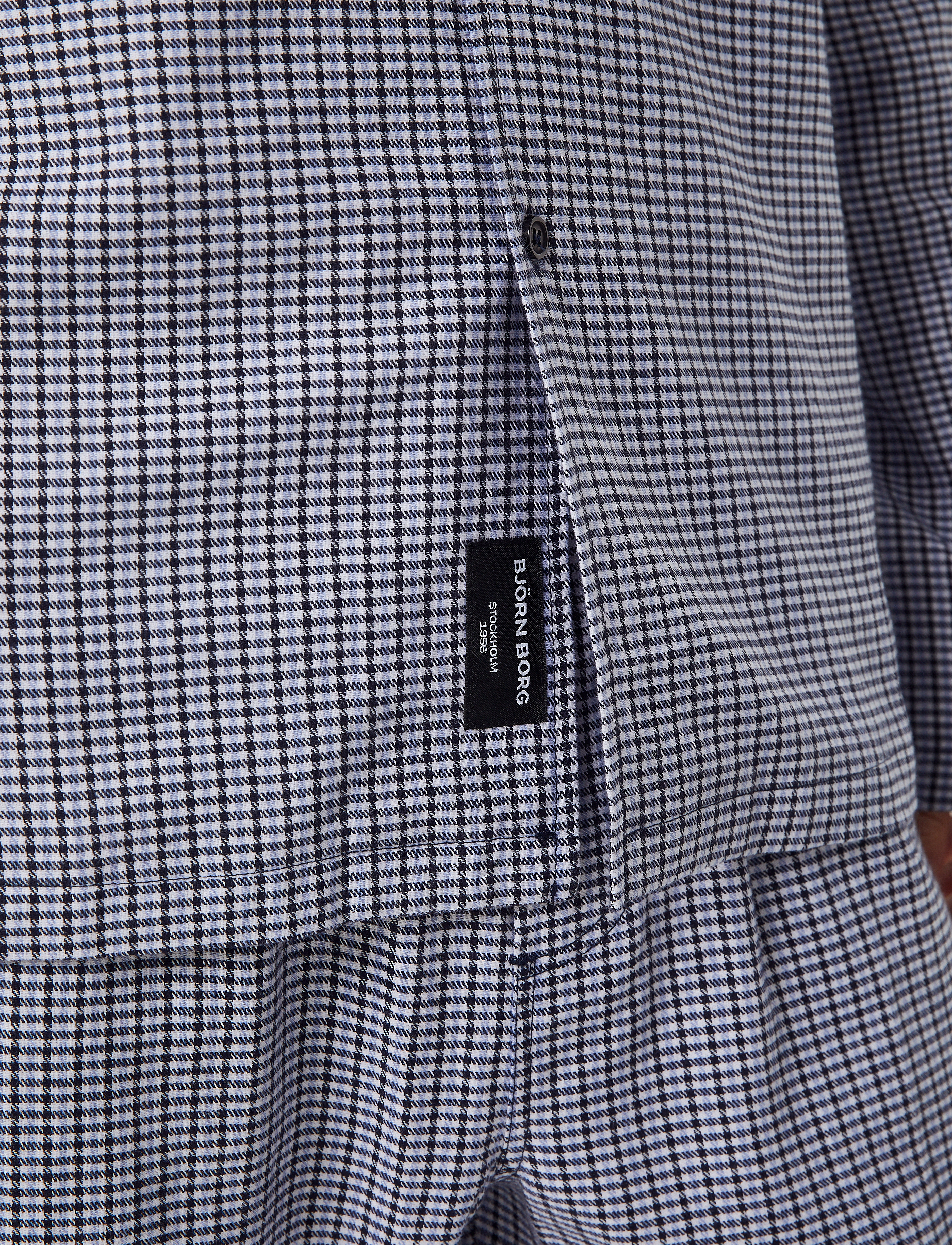 Björn Borg - CORE FLANNEL PYJAMA SHIRT - laveste priser - bb mini check 2 - 4