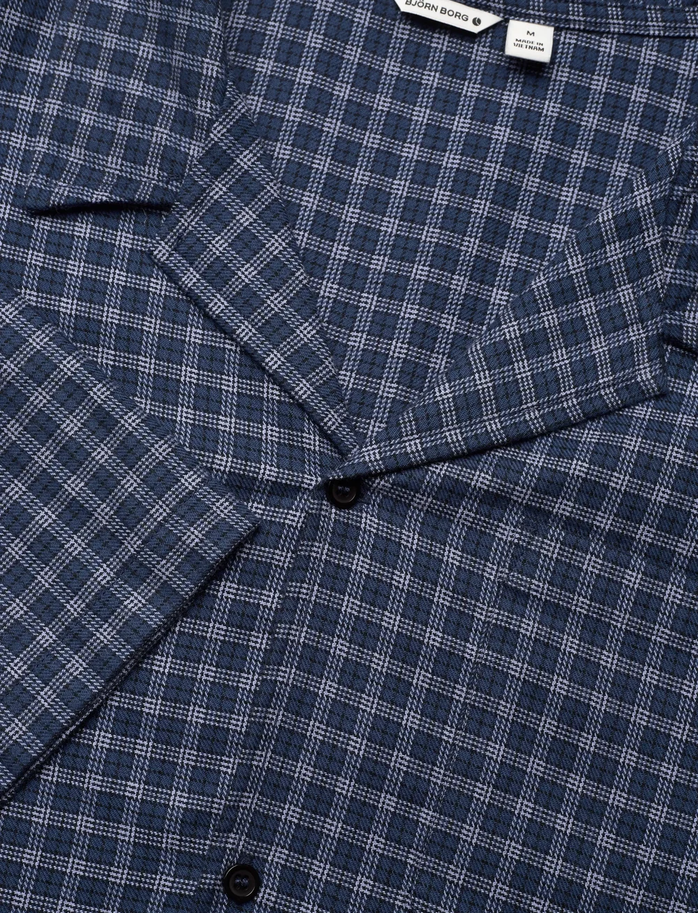 Björn Borg - CORE FLANNEL PYJAMA SHIRT - nattrøjer - bb multicheck 2 - 2