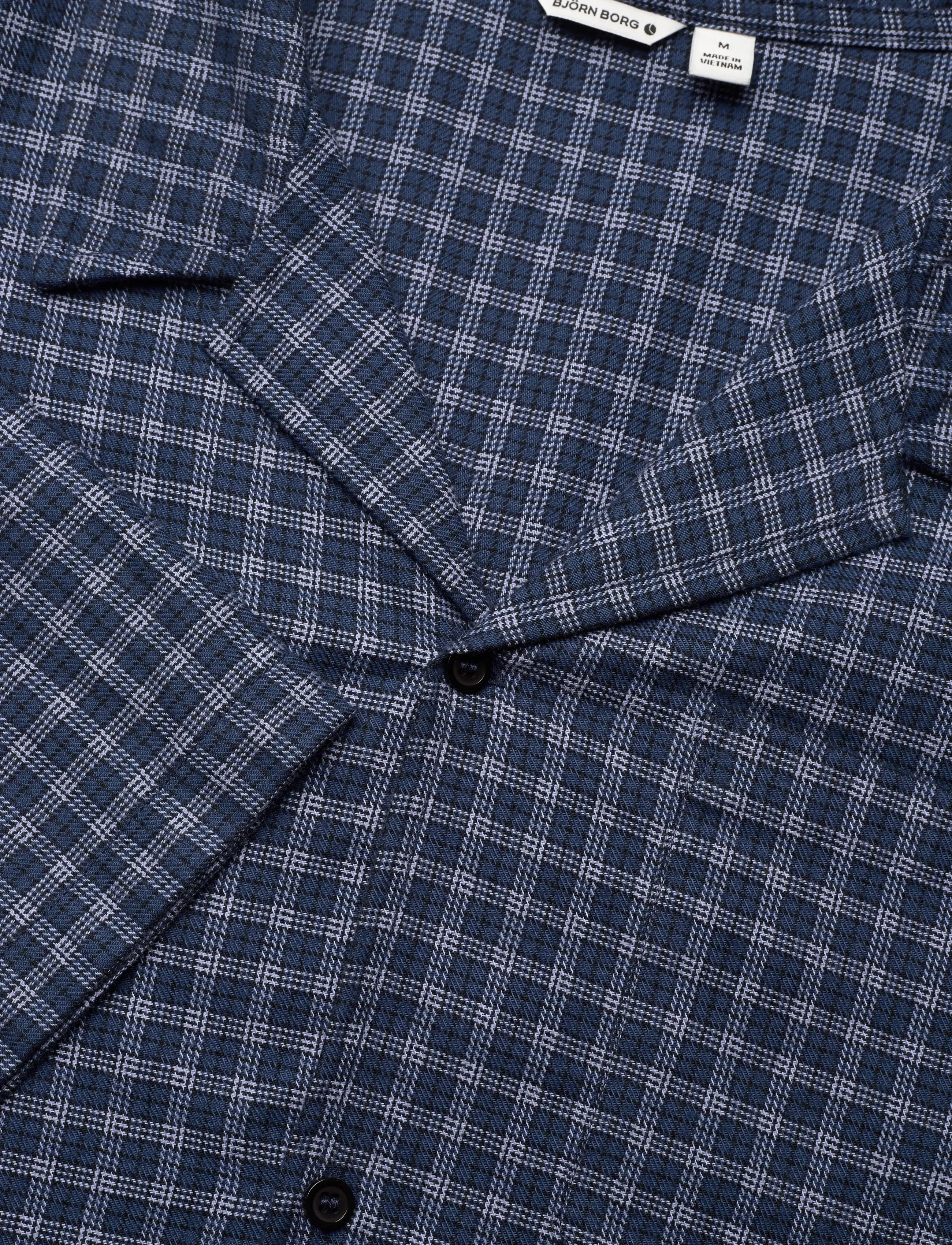 Björn Borg - CORE FLANNEL PYJAMA SHIRT - hauts de pyjama - bb multicheck 2 - 2