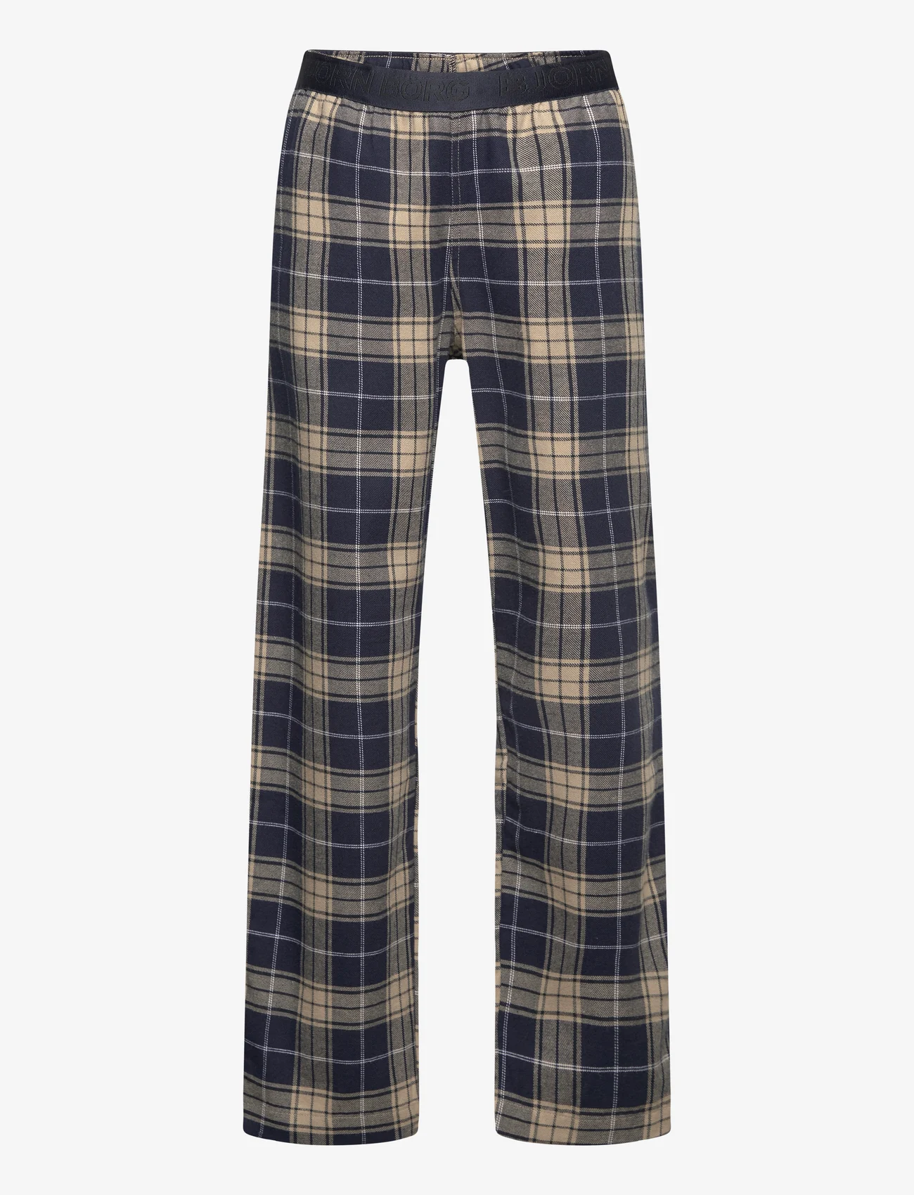 Björn Borg - CORE PYJAMA PANTS - mažiausios kainos - bb navy pyjama tartan - 0