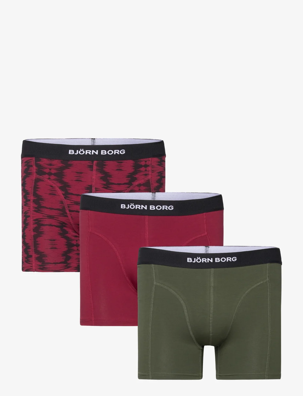 Björn Borg Premium Cotton Stretch Boxer 3p – underwear – shop at Booztlet