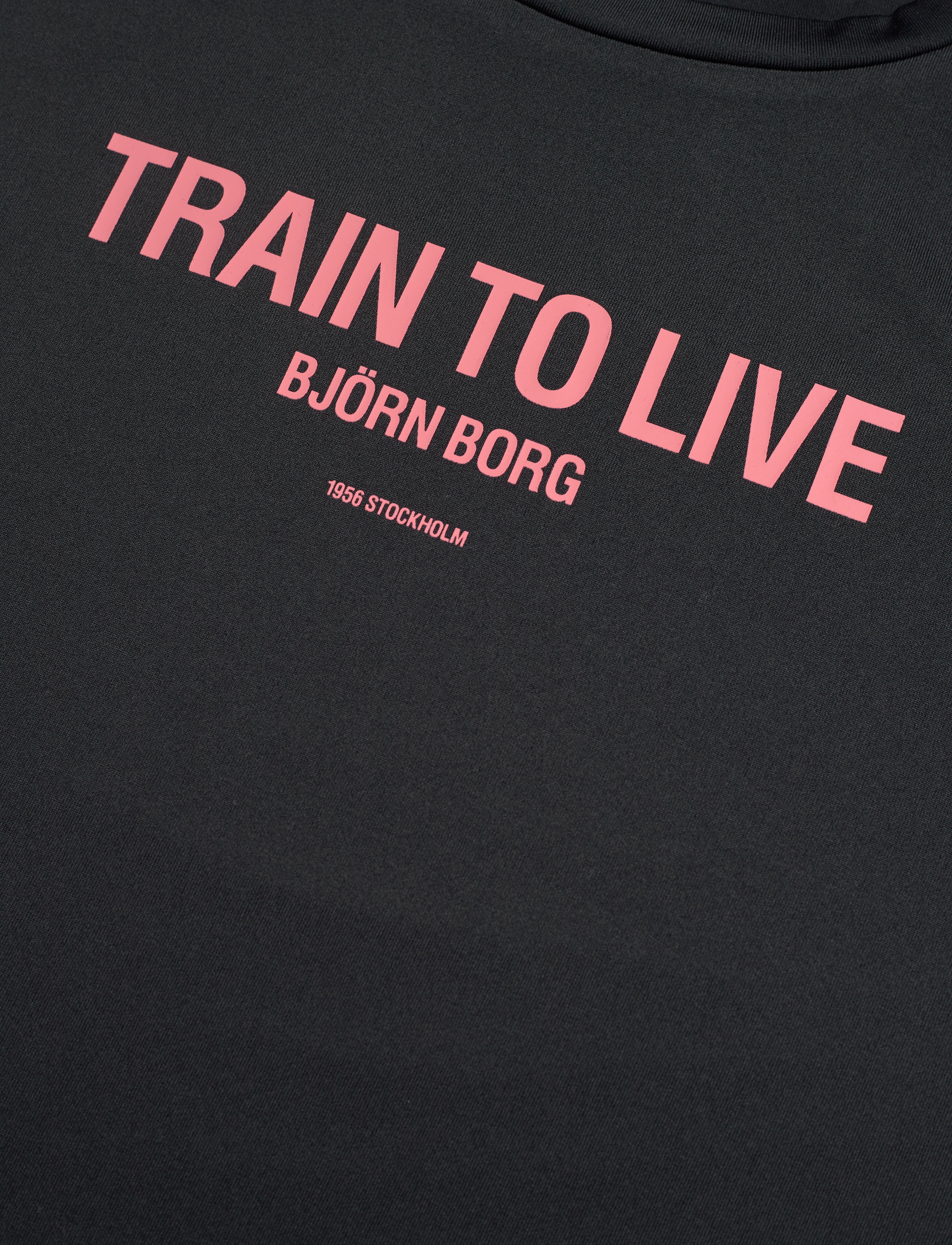 Björn Borg - BORG GRAPHIC T-SHIRT - black beauty - 2